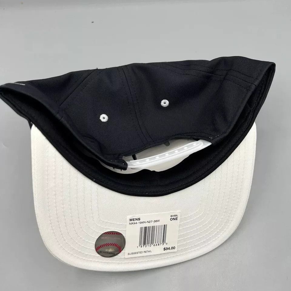 Nike New York Yankees Hat Men Black MLB Nike Pro Dri-Fit Cap New Size ONE SIZE - 4 Thumbnail