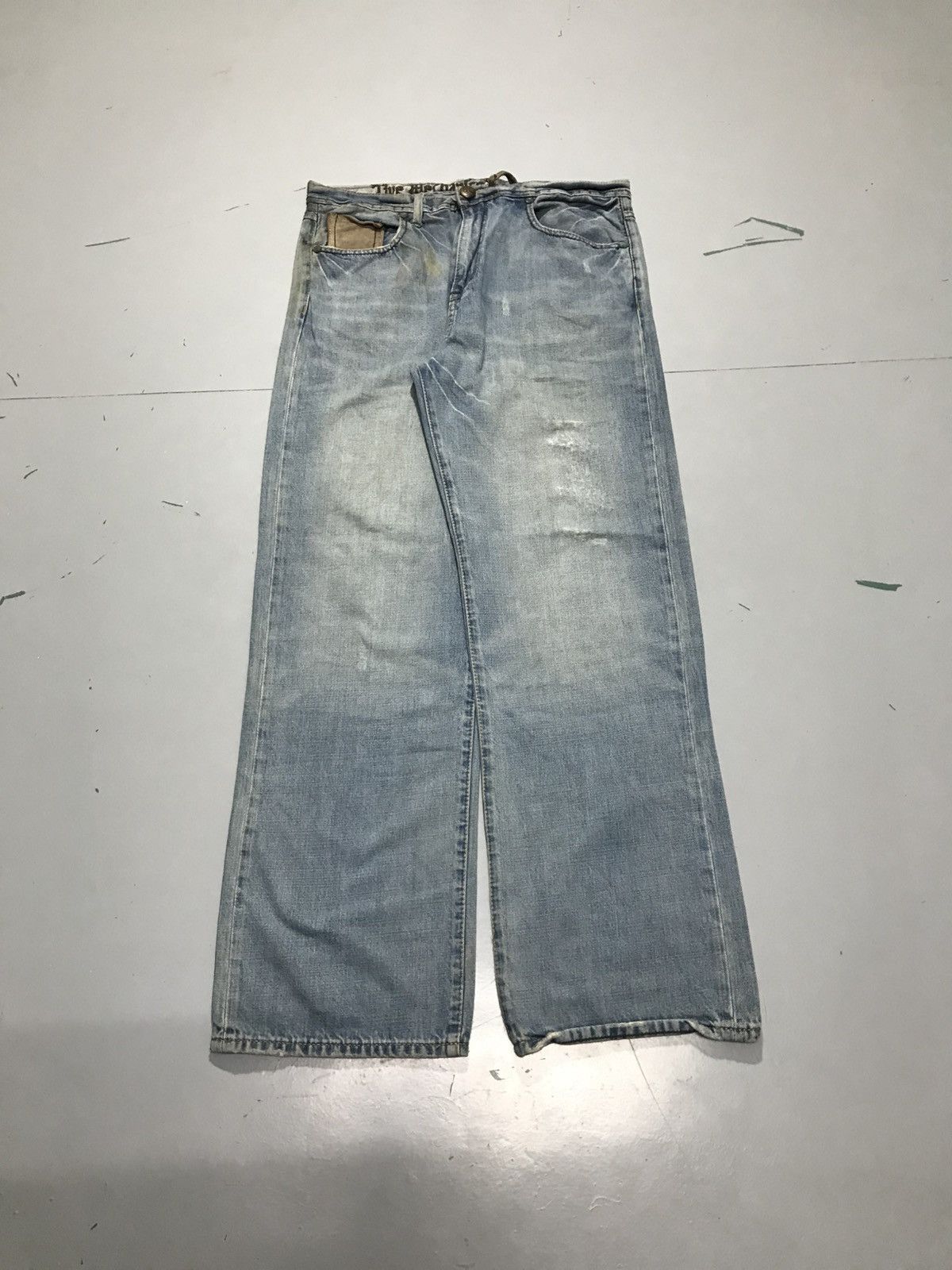 Southpole Vintage live rechanics embroidered denim Size US 36 / EU 52 - 2 Thumbnail