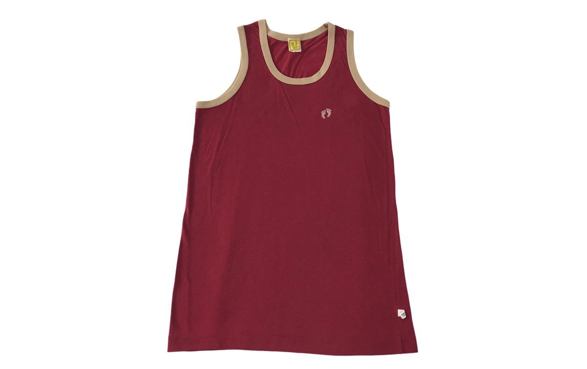 Hang Ten 90s Hang Ten Red Tank Top Embroidery Logo Sleeveless T-shirt Size US XS / EU 42 / 0 - 1 Thumbnail