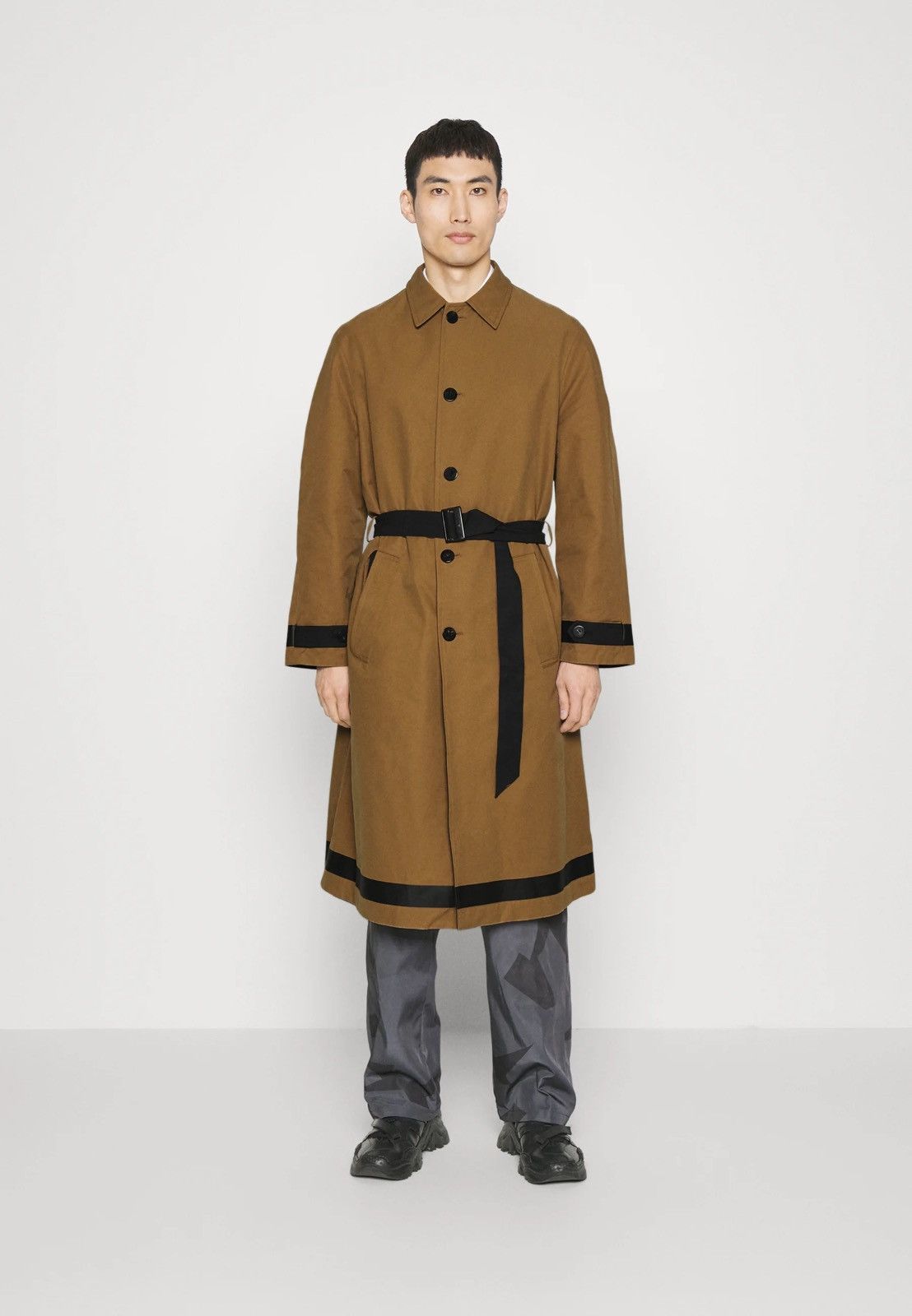 Neil Barrett !DS! AW23 Neil Barrett Minimalist Reversible Trench Coat Size US M / EU 48-50 / 2 - 2 Thumbnail