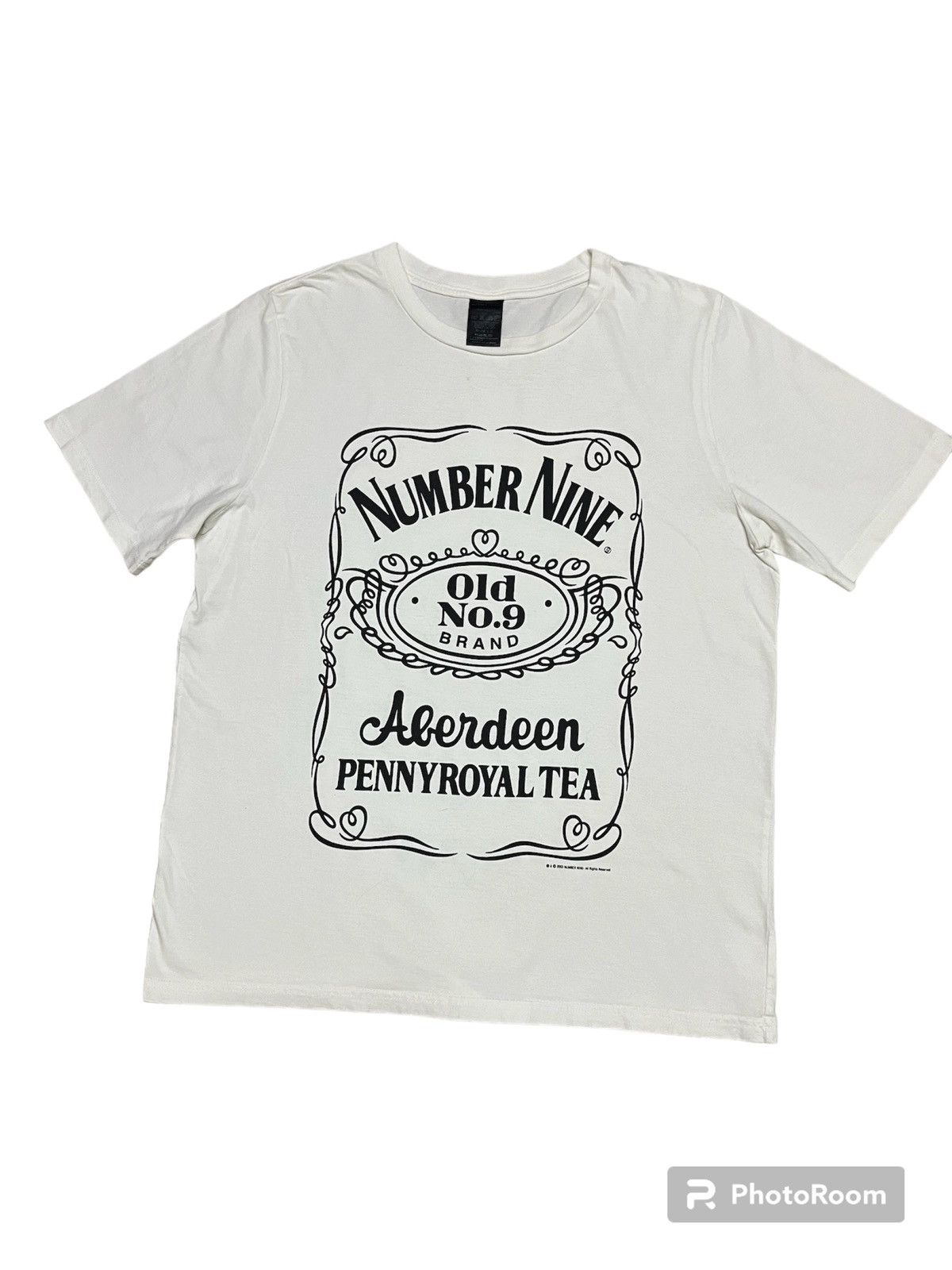 image of Avant Garde x Number N Ine Vintage Number Nine Tee in White, Men's (Size Large)