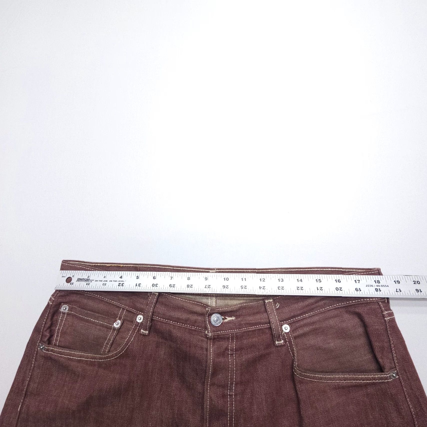 Levi's VINTAGE Levi's 501 XX Jeans Mens 36x32 Red Button Fly Straight 90s USA Levi'S 501 Series Mens Jeans Size US 36 / EU 52 - 7 Thumbnail