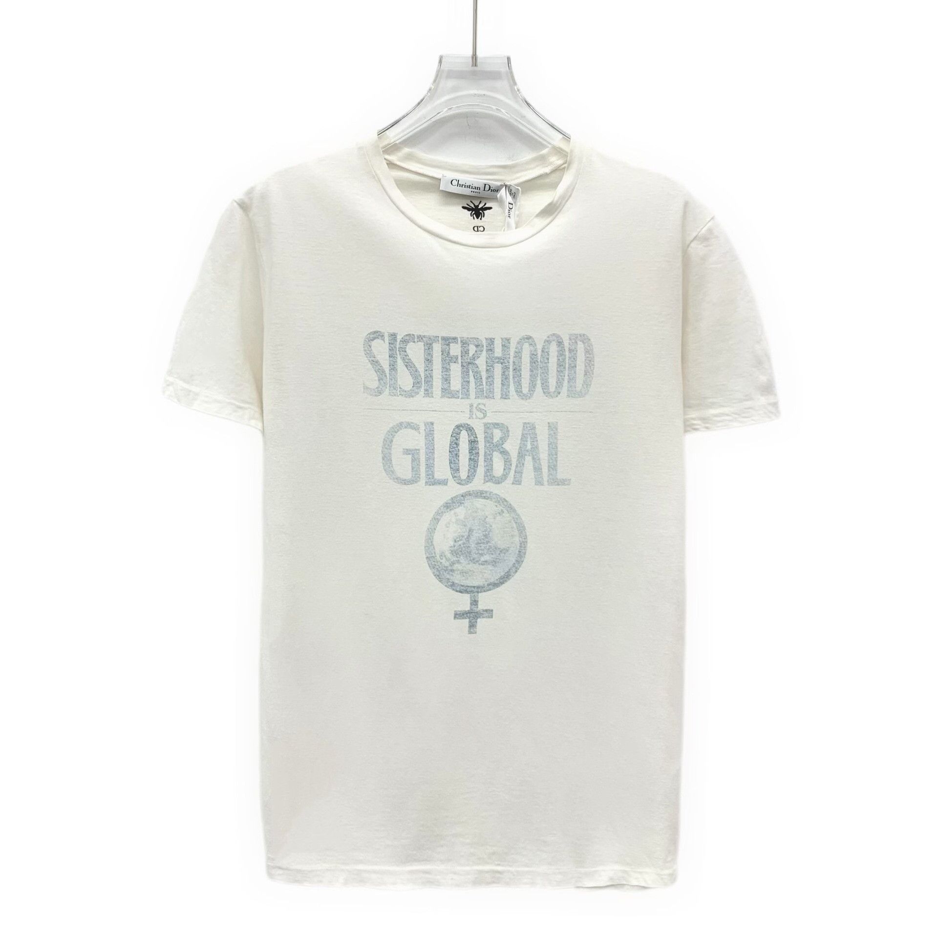Dior Dior Retro White T-Shirt M Women Size M / US 6-8 / IT 42-44 - 1 Thumbnail