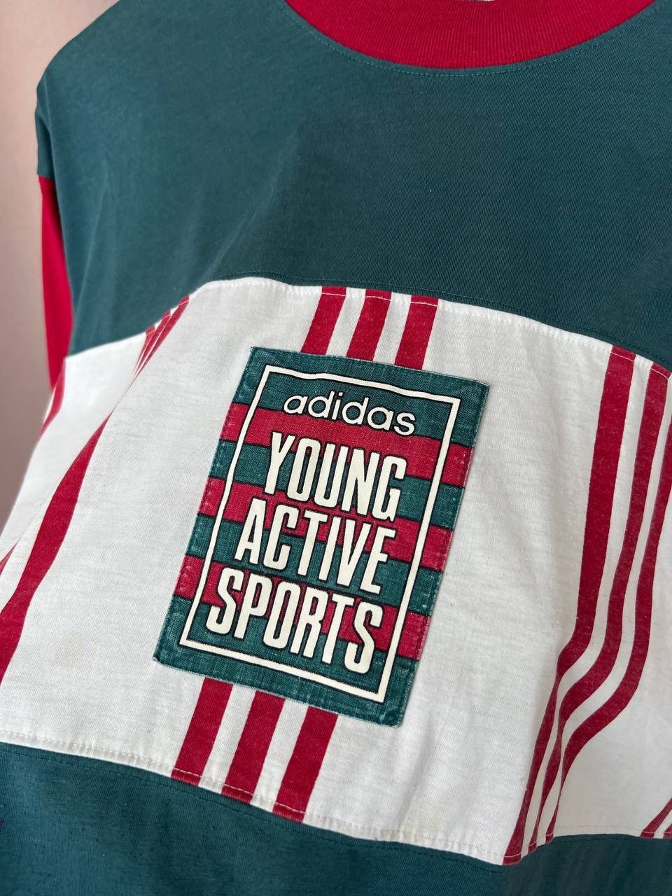 Adidas Adidas Young Active Sports Vintage Rare Long Sleeve Size S/M Size US S / EU 44-46 / 1 - 9 Thumbnail
