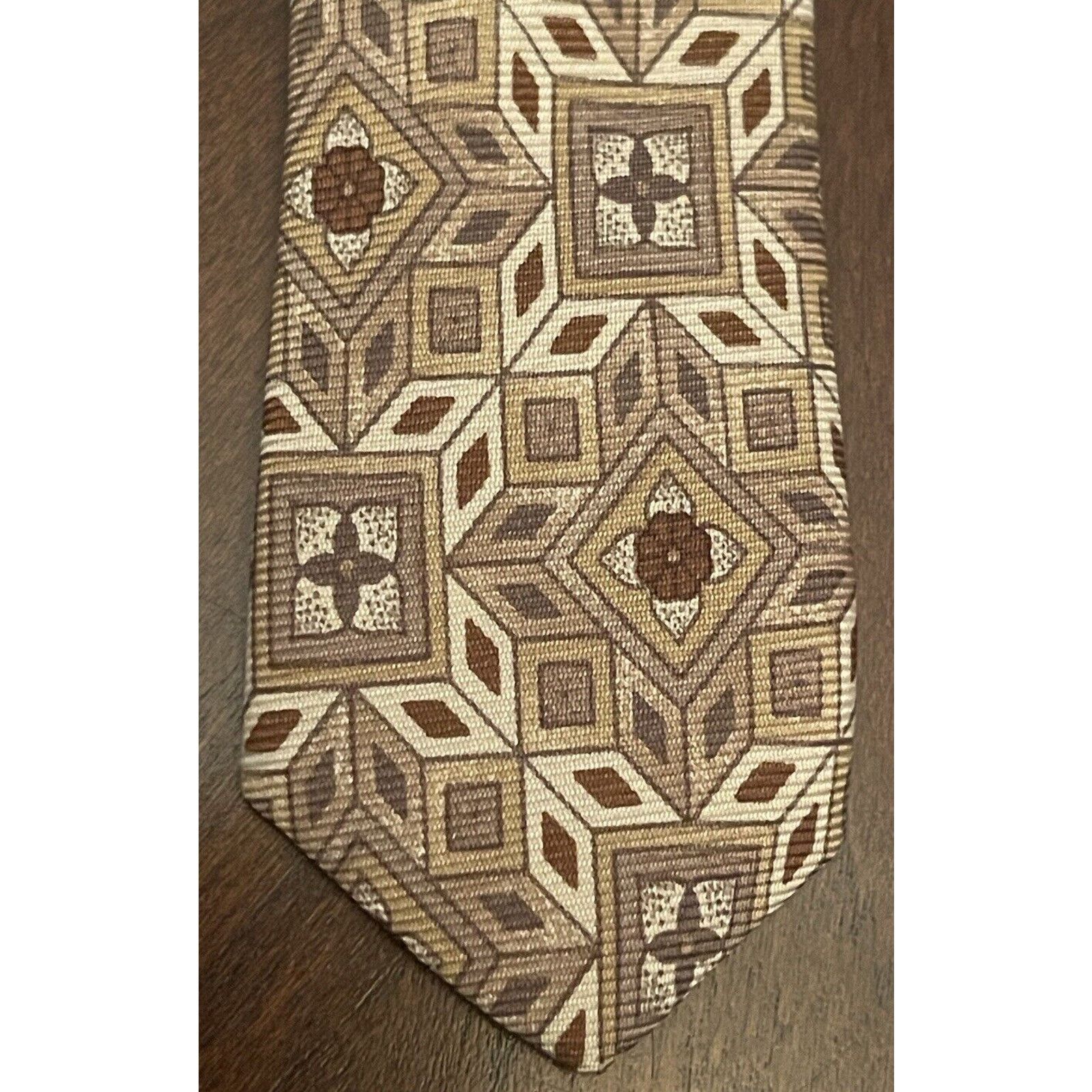 Calvin Klein Calvin Klein 100% Silk Men’s Neck Tie Made In Usa Size ONE SIZE - 6 Thumbnail