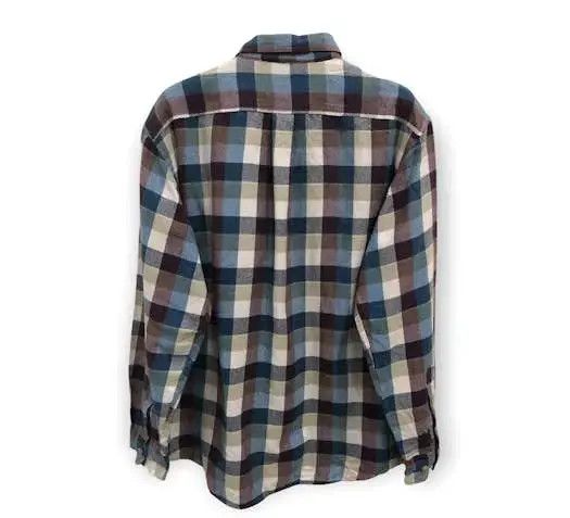 Flannel × Vintage Vintage Pozzyrap Plaid Tartan Flannel Shirt 👕 Size US L / EU 52-54 / 3 - 4 Thumbnail