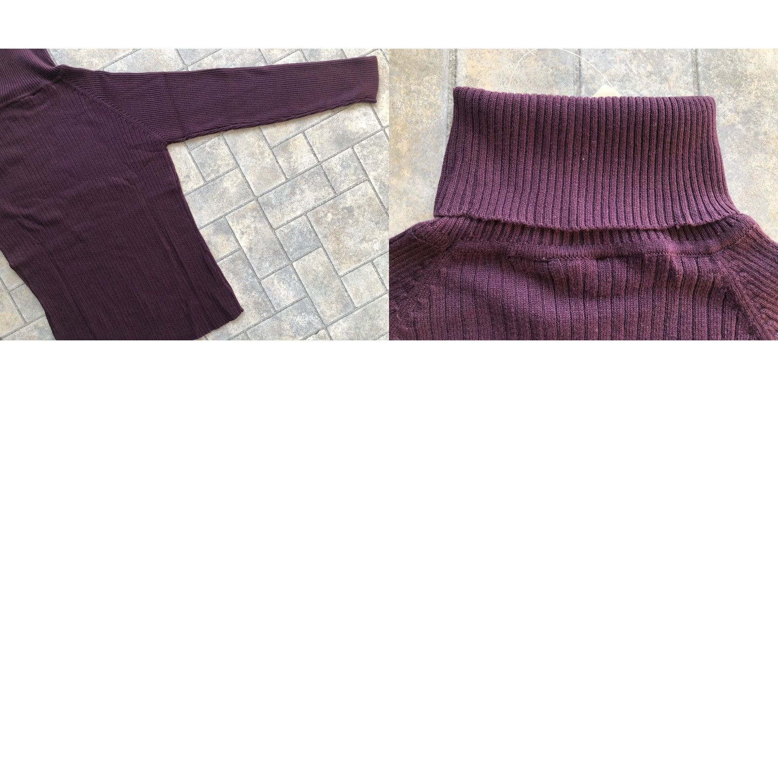 Vintage New Signature Expressions Sweater Womens Size S Turtleneck Acrylic Cotton Purple Size S / US 4 / IT 40 - 10 Thumbnail