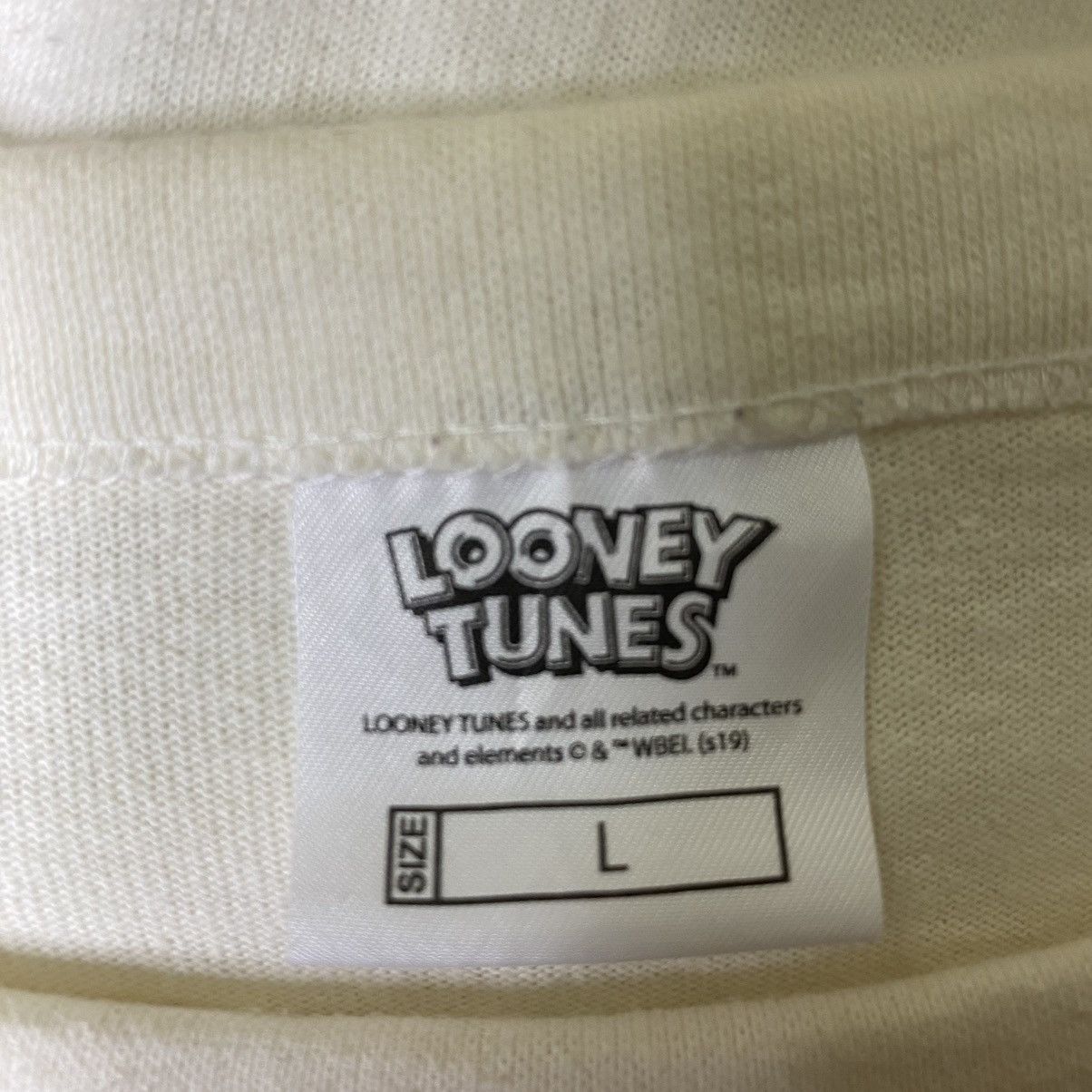 GU × Vintage × Warner Bros Looney Tunes x GU Collaboration Tee Bugs Bunny Big Backhit G Size US L / EU 52-54 / 3 - 3 Thumbnail