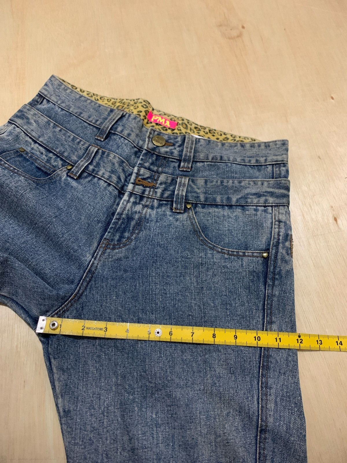 Hysteric Glamour × If Six Was Nine × Japanese Brand Vintage Y2k PMA Double Waist Zipper Jeans Size US 32 / EU 48 - 16 Thumbnail