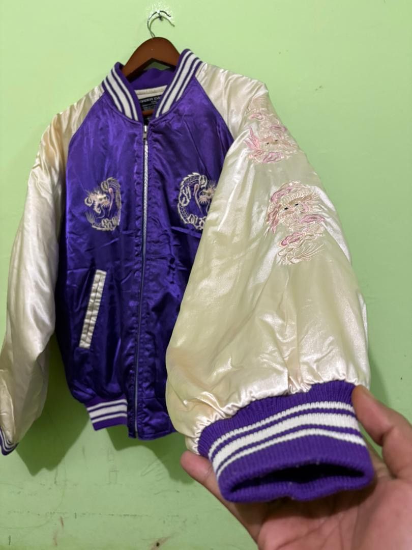 Japanese Brand Japanese Sukajan Jacket 11th Airborne Embroidery Dragon Size US L / EU 52-54 / 3 - 3 Thumbnail