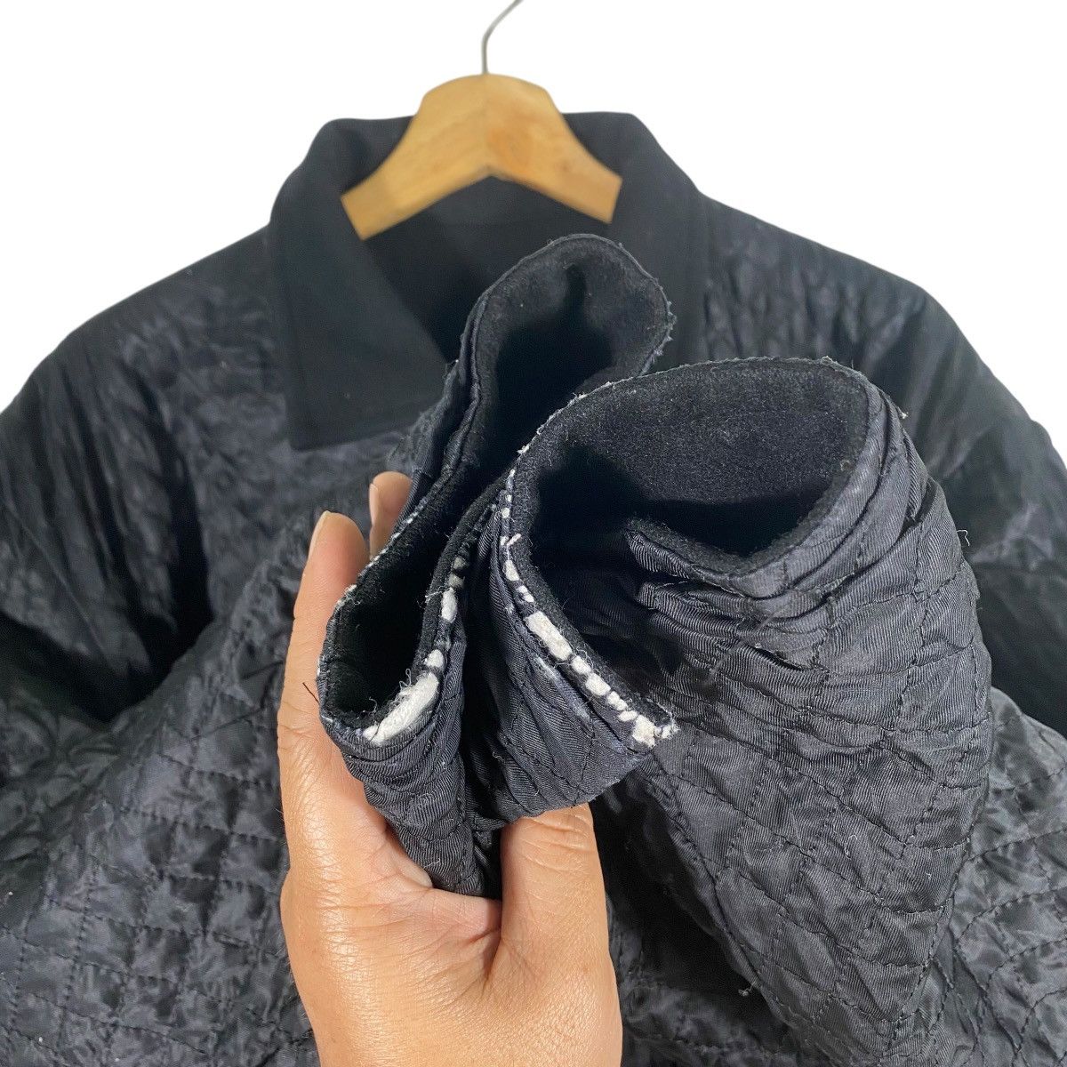 Vintage × Y's for Men × Yohji Yamamoto Vintage Ys For Men Yohji Yamamoto Reversible Wool Zipper Size US L / EU 52-54 / 3 - 10 Thumbnail