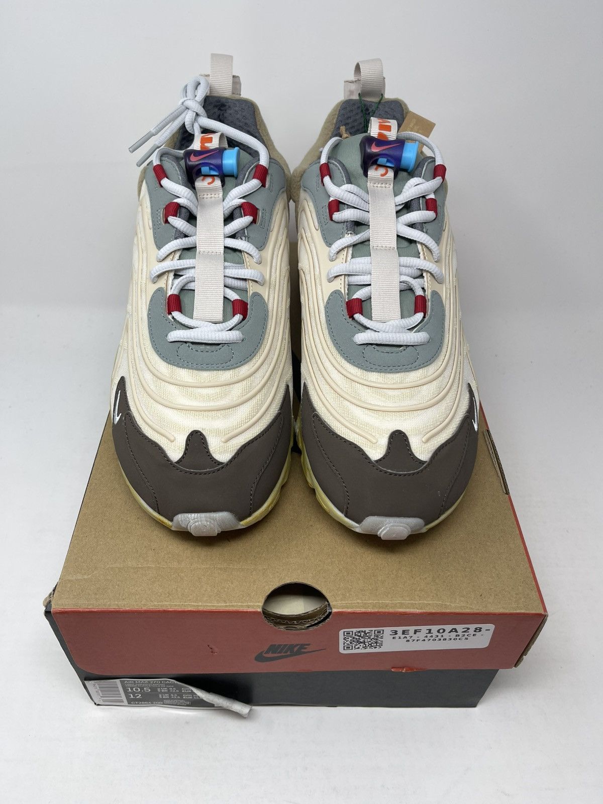 Nike × Travis Scott Nike Air Max 270 React ENG Travis Scott Cactus Trails 10.5 Size US 10.5 / EU 43-44 - 2 Thumbnail
