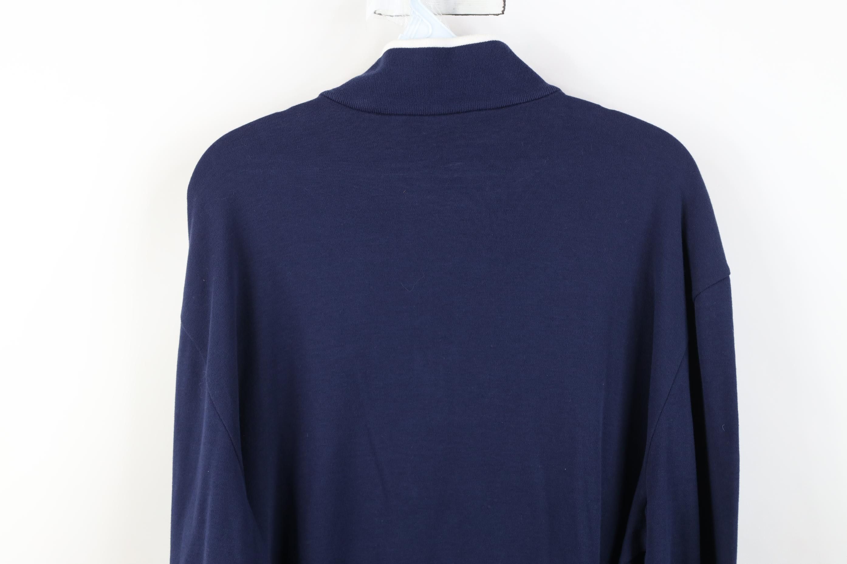 Polo Ralph Lauren Polo Golf Ralph Lauren Knit 1/4 Zip Pullover Sweater Blue Size US L / EU 52-54 / 3 - 14 Thumbnail