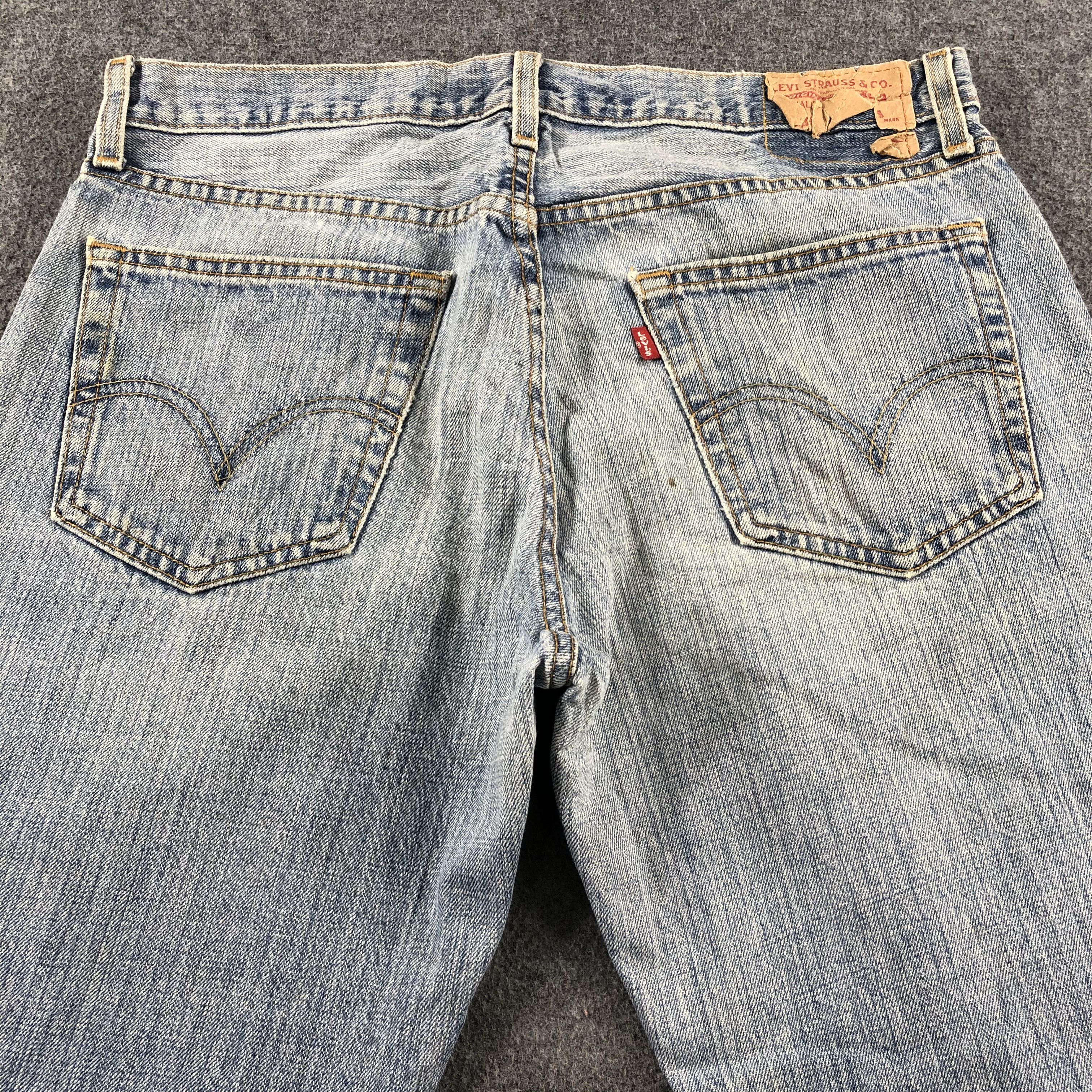 Levi's Vintage Blue Wash Levis 529 Jeans-J2521 Size US 34 / EU 50 - 4 Thumbnail