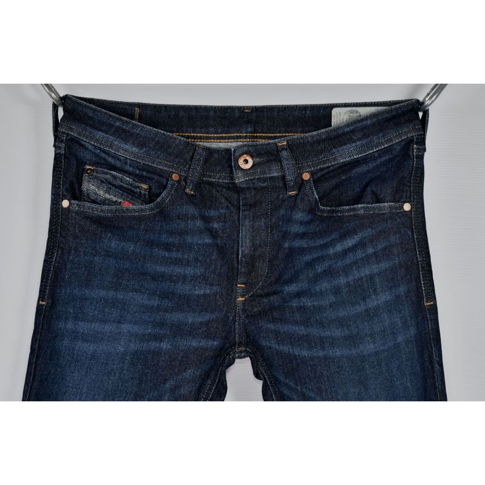 Diesel Diesel Super Slim-Skinny 0856V Jeans W32 L32 Diesel D-Luster Slim Jeans Men Blue 92% Cotton Stretch 6% Polyester 2% Elastane Regular Vintage No N/A Size US 32 / EU 48 - 2 Thumbnail