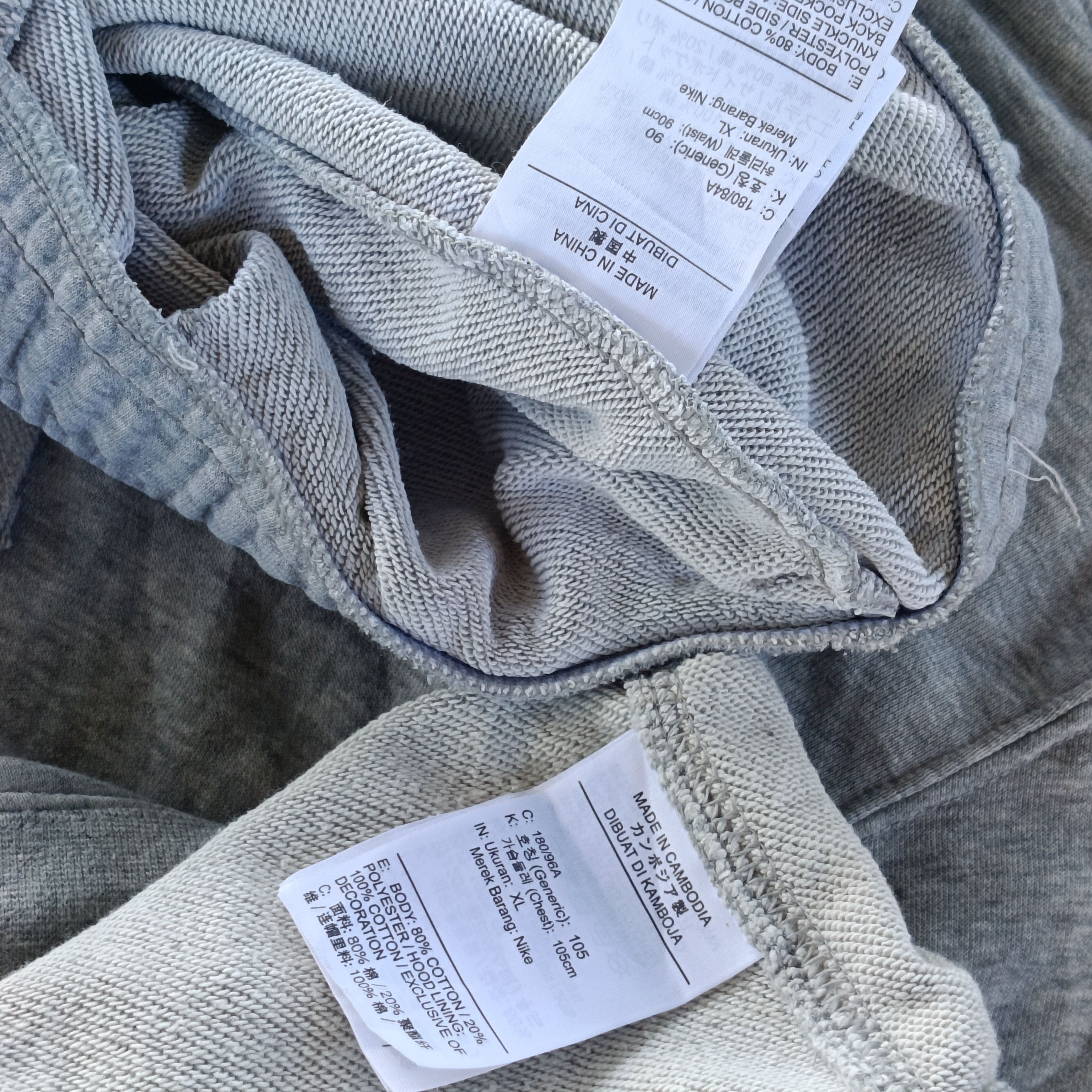 Nike Nike Club Fleece Gray Overall Terno Size US XL / EU 56 / 4 - 4 Thumbnail