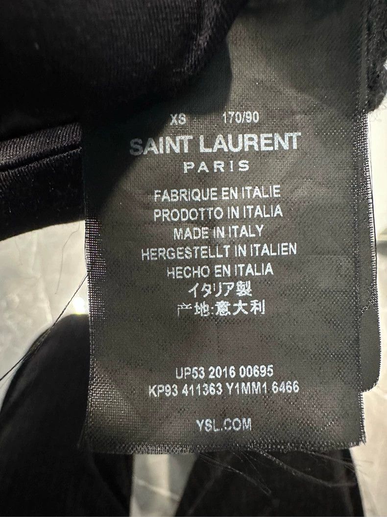Saint Laurent Paris Saint Laurent Black Dinosaur Sweater 2504-Nextarrow Size US XS / EU 42 / 0 - 5 Thumbnail