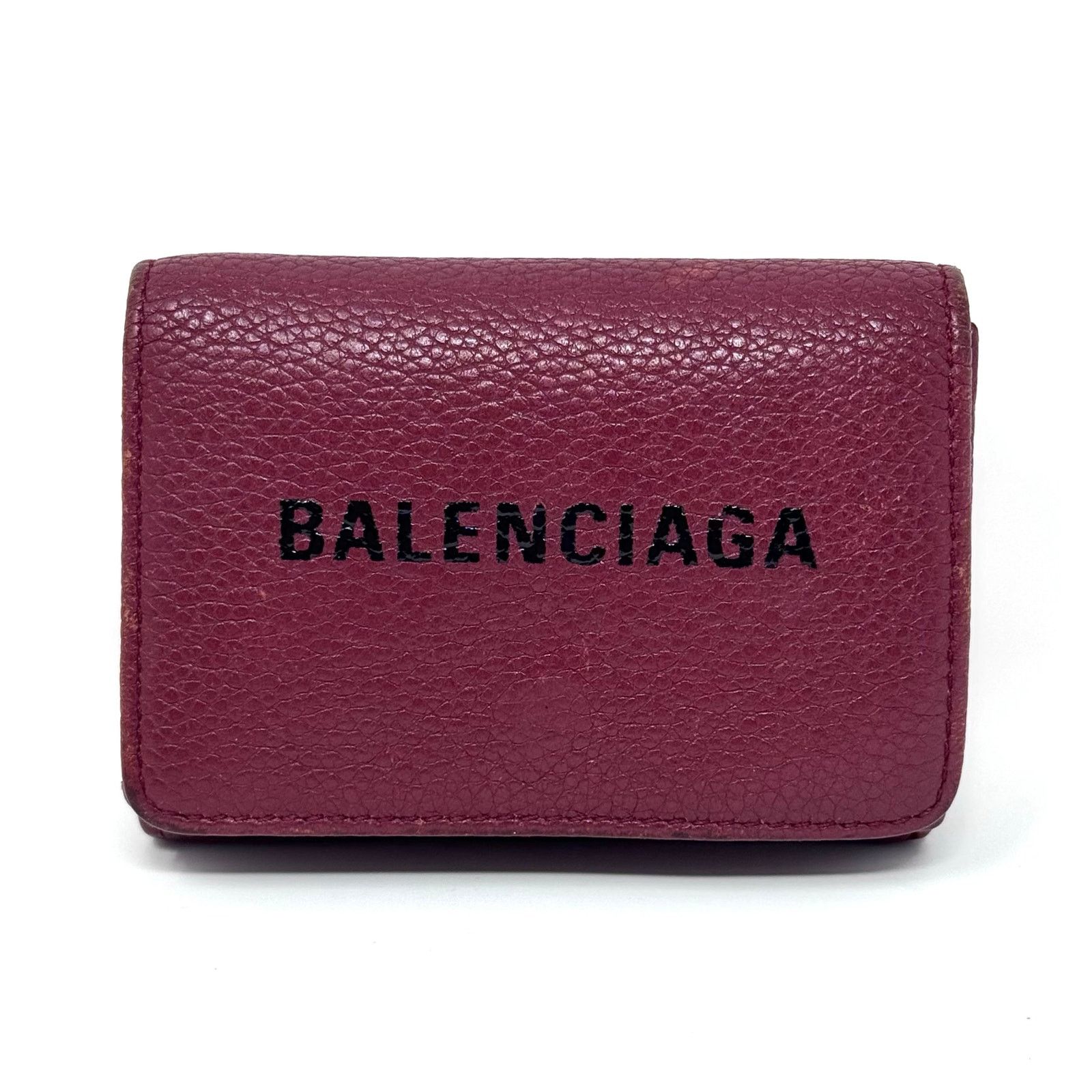 Balenciaga Balenciaga Logo Bifold Wallet Size ONE SIZE - 1 Thumbnail