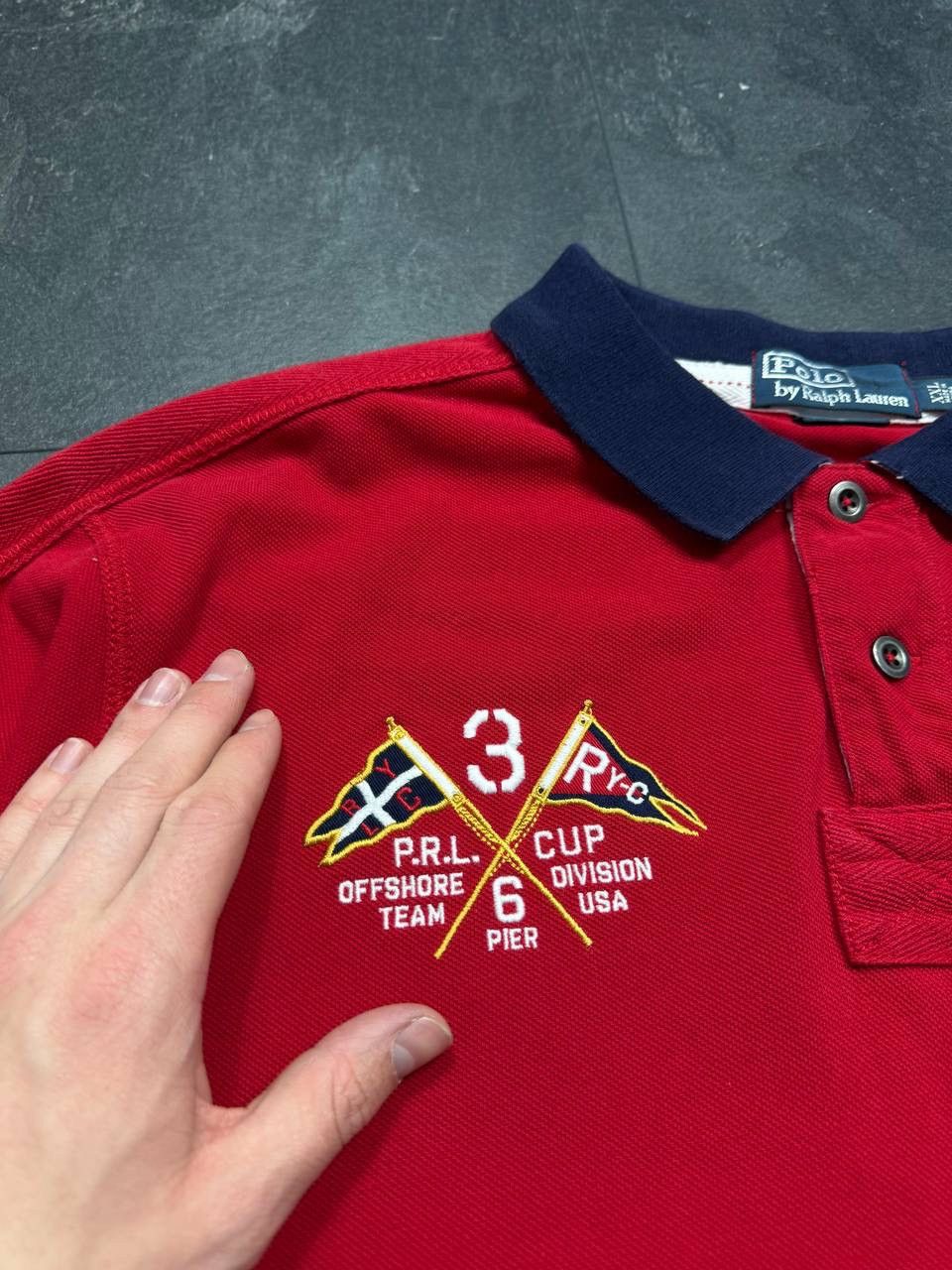 Polo Ralph Lauren Vintage Polo Ralph Lauren big logo United States polo Size US XXL / EU 58 / 5 - 4 Thumbnail
