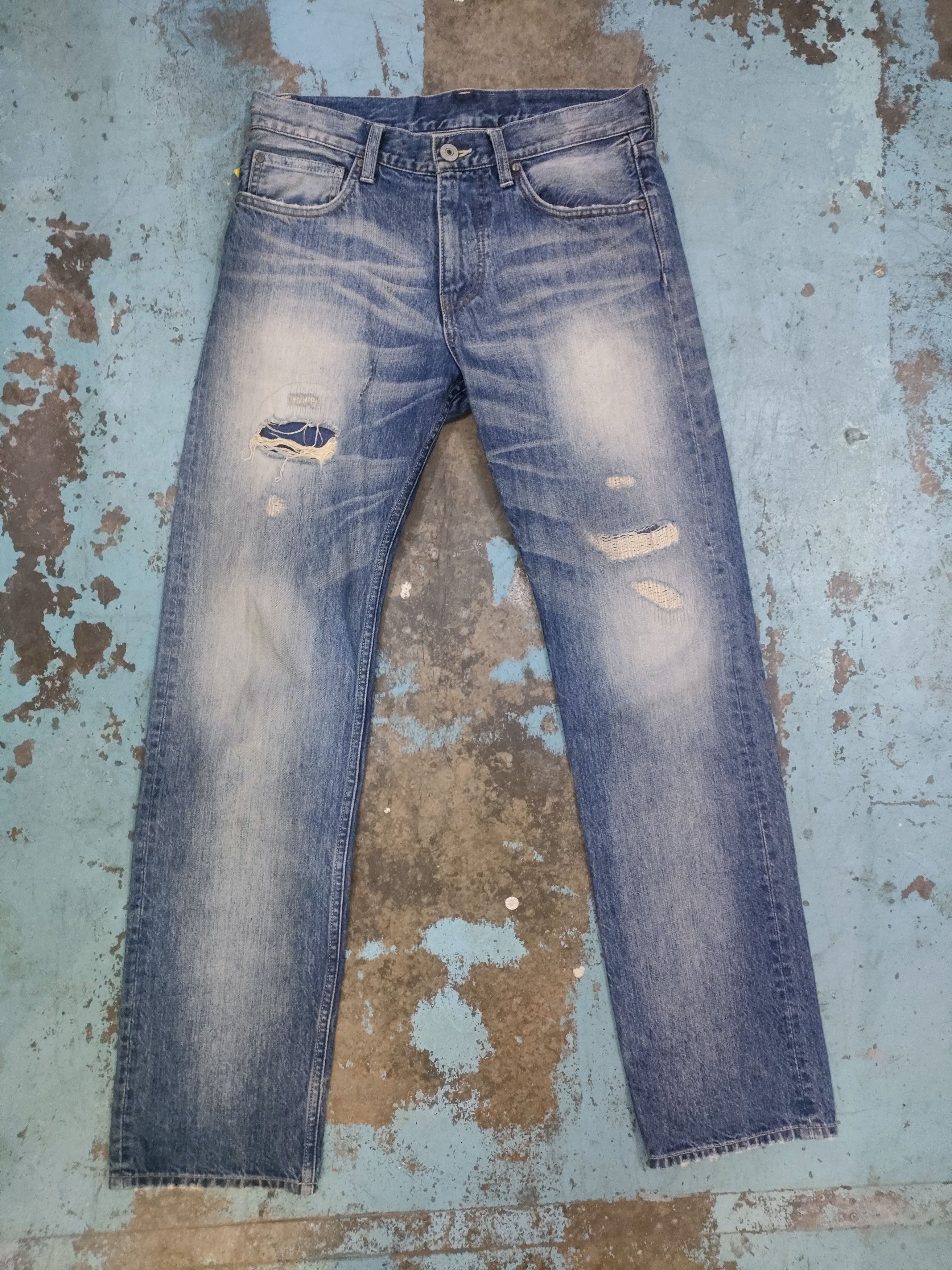 If Six Was Nine Tk MixPice Distressed Jeans Size US 32 / EU 48 - 1 Thumbnail