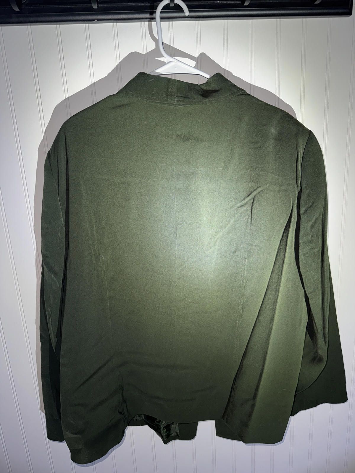 Other Koret Olive Green Blazer Jacket Size 20W Size 3XL / US 20-22 - 2 Thumbnail