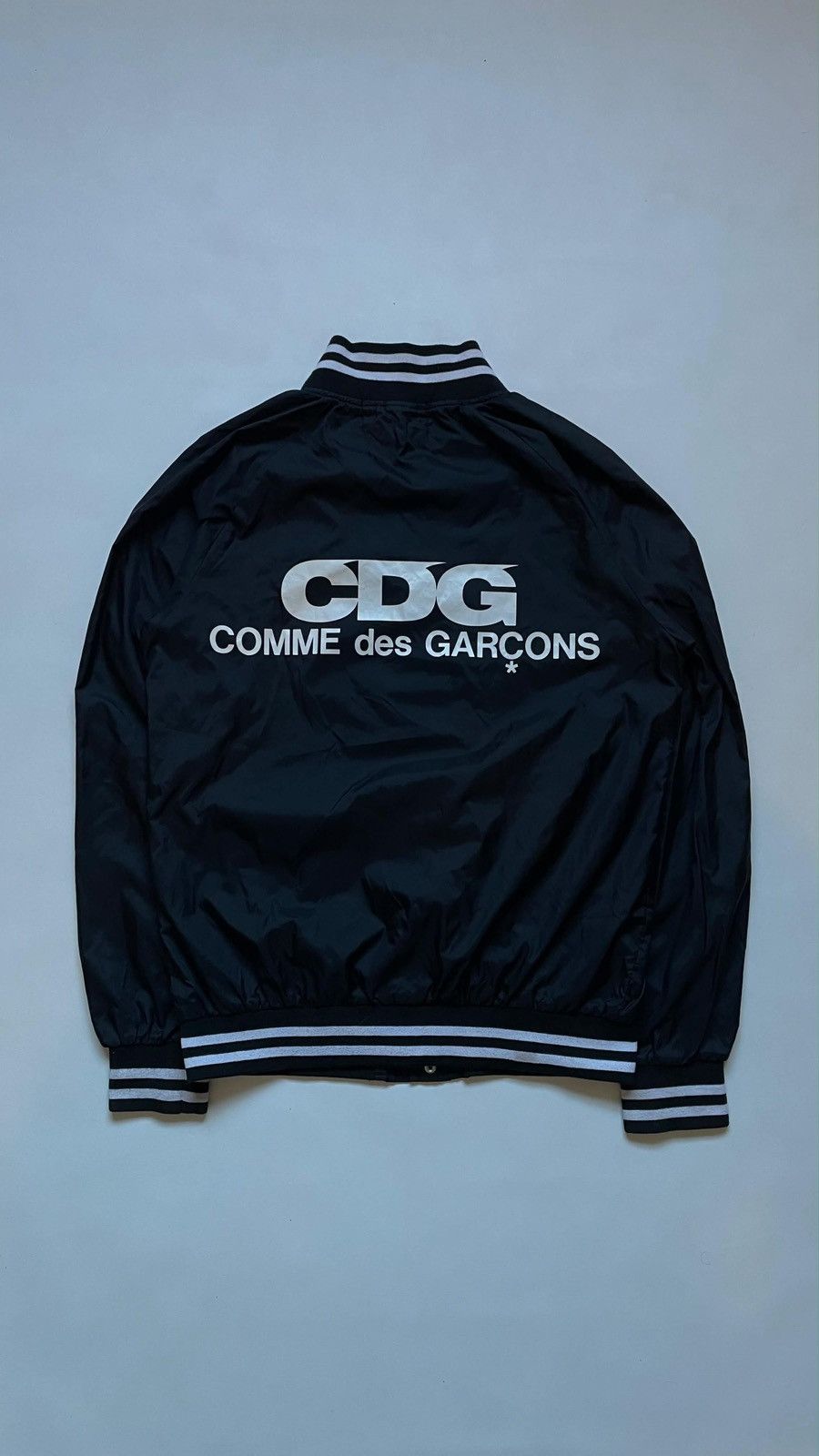 Comme des Garcons × Nike Nike x CDG Black bomber jacket | Grailed