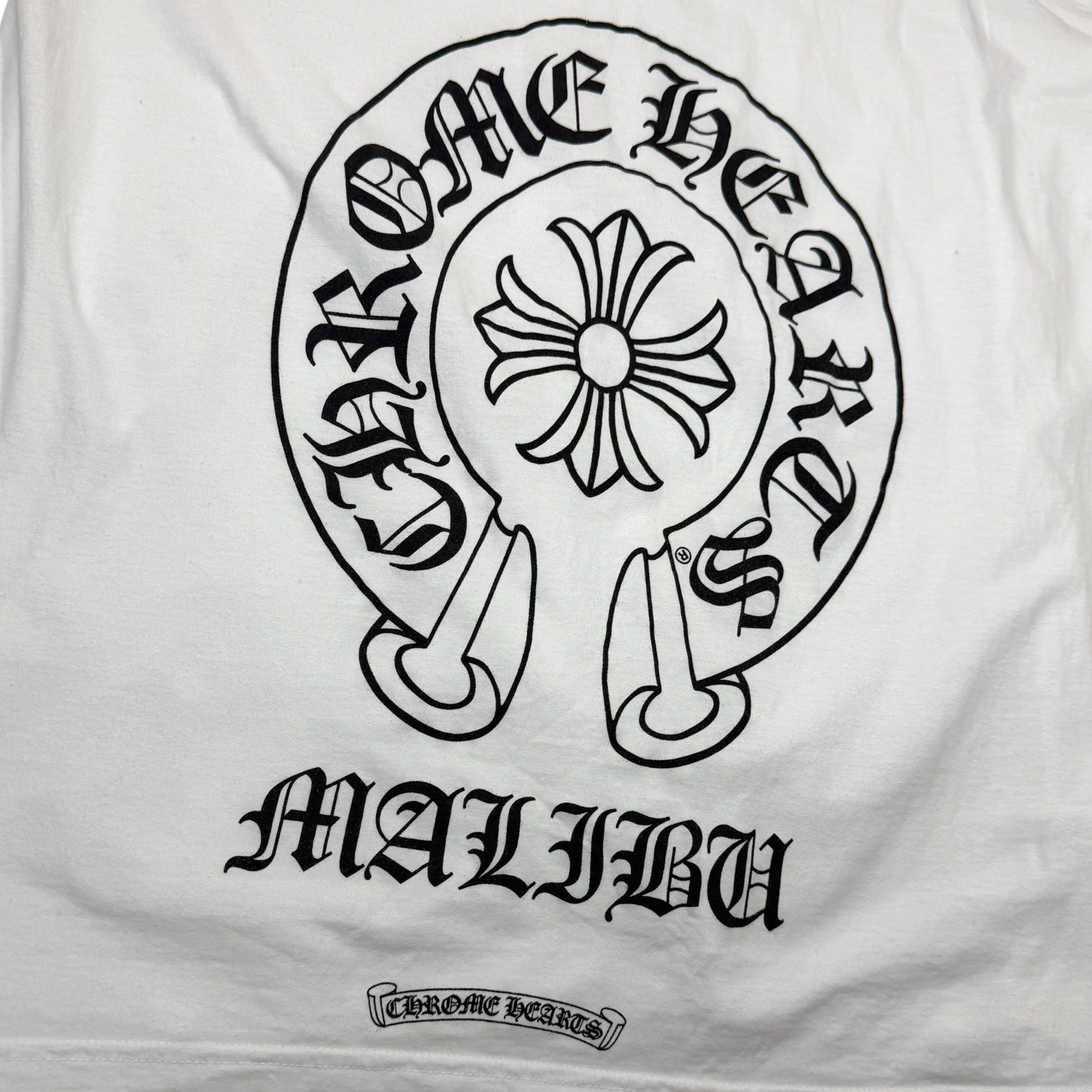 Chrome Hearts Chrome Hearts Malibu Horseshoe Tee White XXL Size US XXL / EU 58 / 5 - 3 Thumbnail