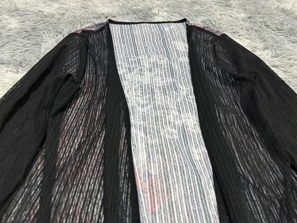 Kansai Yamamoto 🔥Vintage Kansai Yamamoto Pleats Cardigan Japanese Flower Size US L / EU 52-54 / 3 - 7 Thumbnail