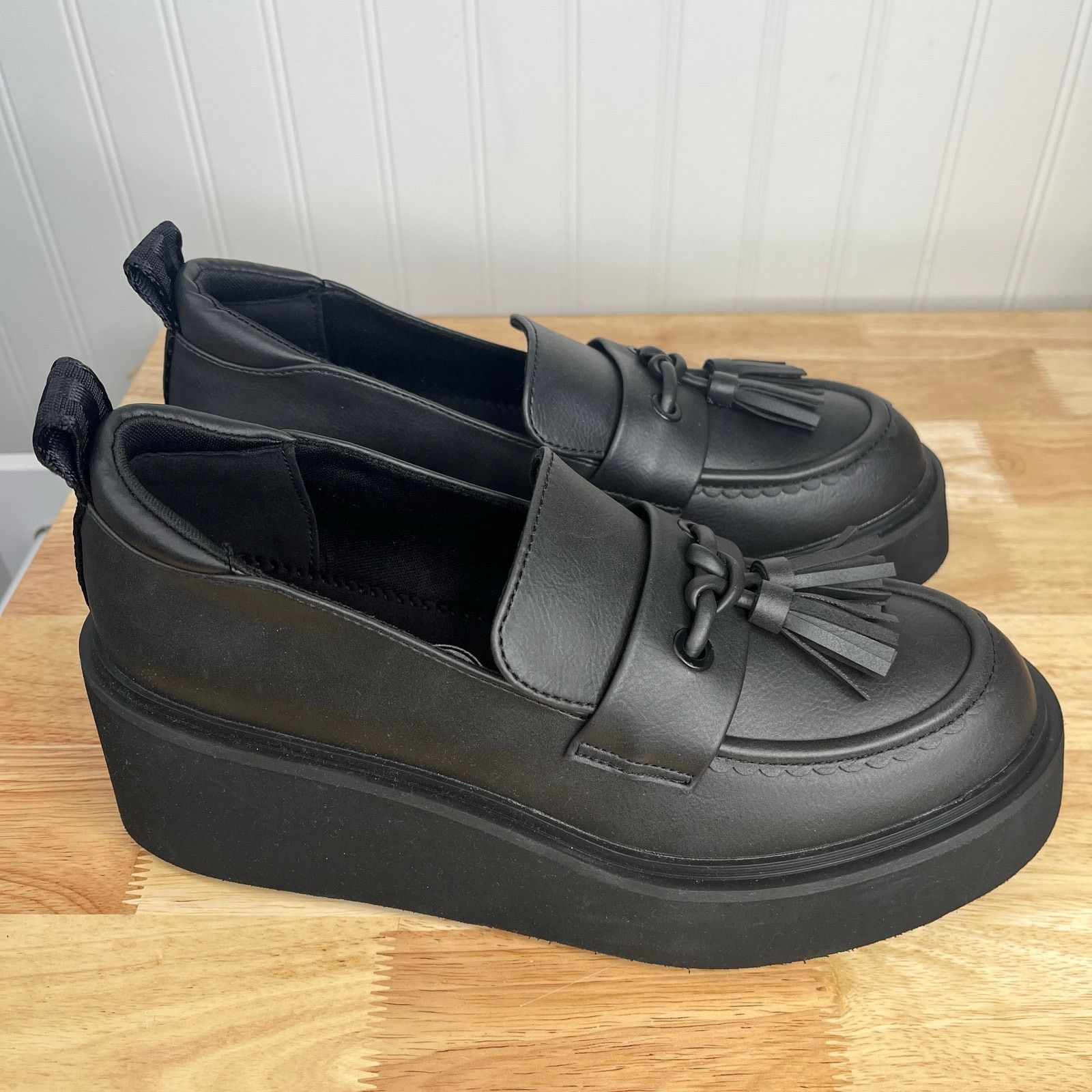 Other Rocket Dog Harper Platform Black Chunky Loafer Grunge Y2K Size US 9 / IT 39 - 5 Thumbnail