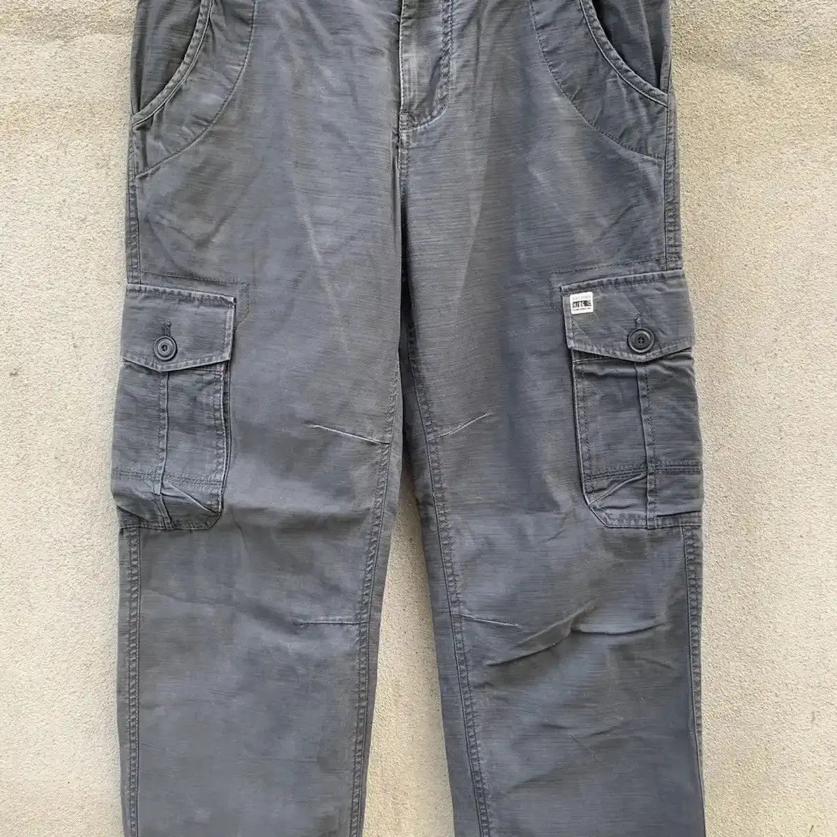 Mossimo 💥GRAILS💥 MOSSIMO TROUSERS HEAVY COTTON VINTAGE CARGO PANTS Size US 32 / EU 48 - 3 Thumbnail