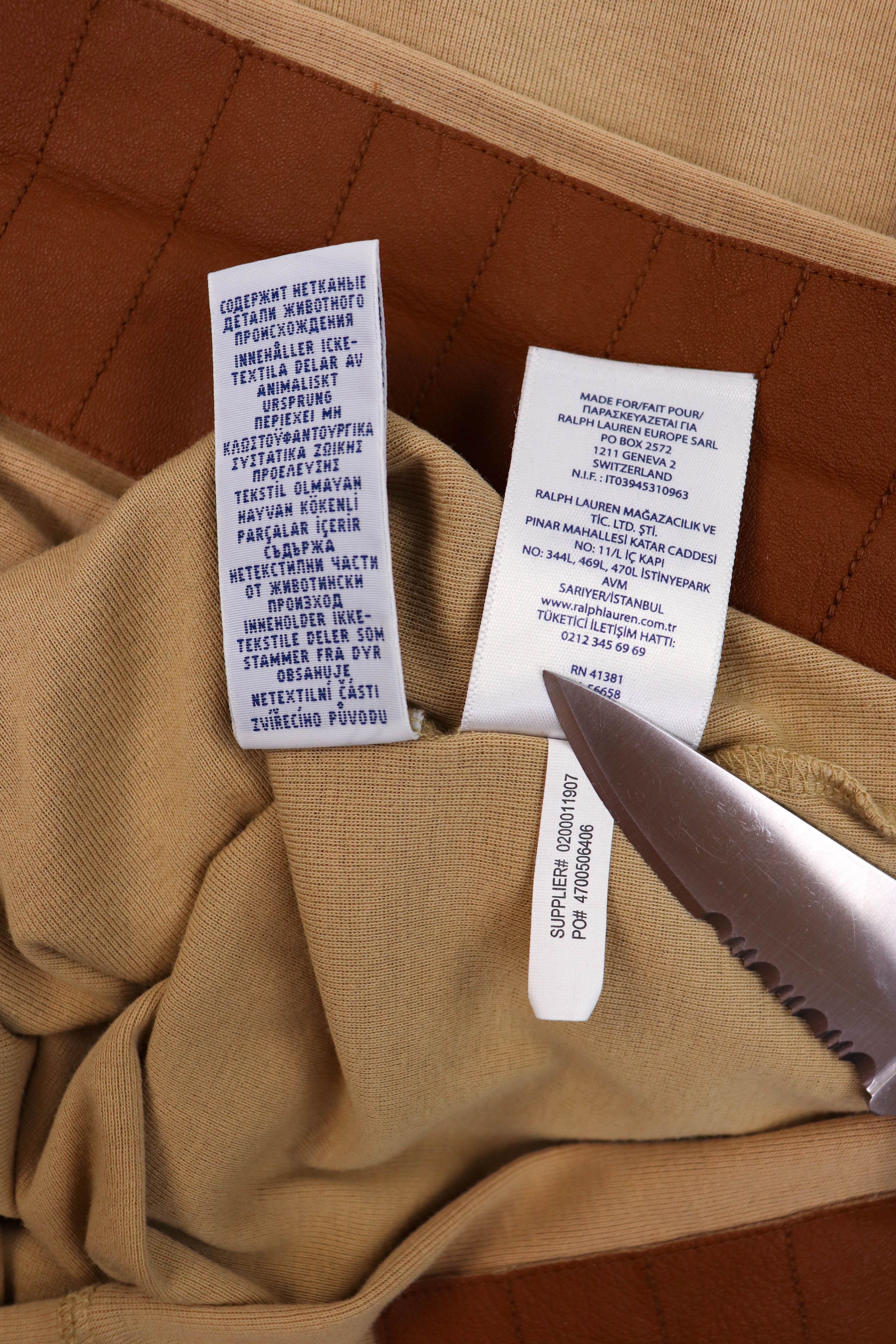 Polo Ralph Lauren Polo Ralph Lauren Beige Leather Elbow Patches Long Sleeve Size US L / EU 52-54 / 3 - 13 Thumbnail