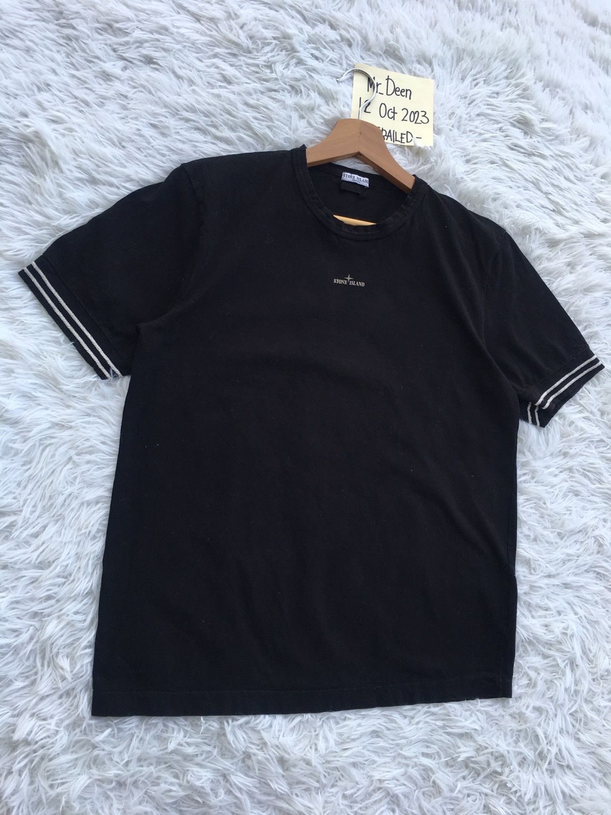 Stone Island Rare Stone Island Spellout Tshirt Size US M / EU 48-50 / 2 - 3 Thumbnail