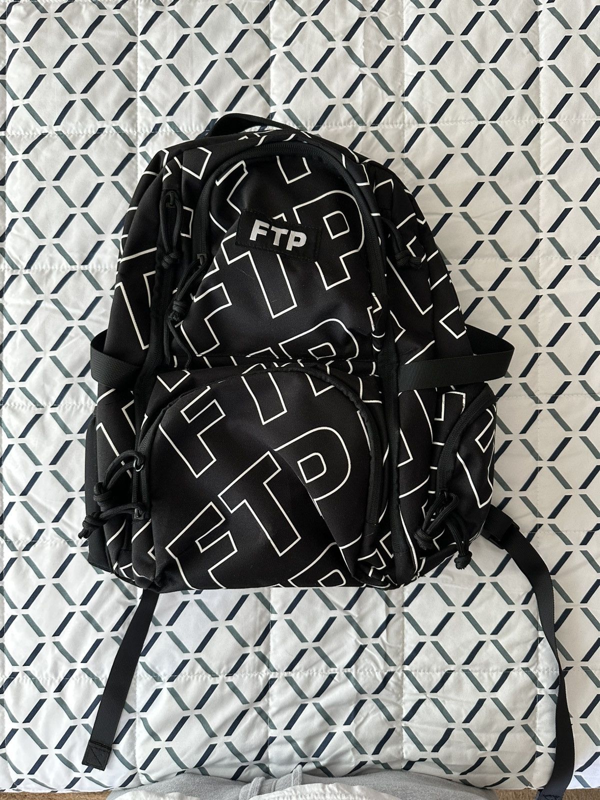 Fuck The Population FTP Ripstop Shoulder bag 18' black | Grailed