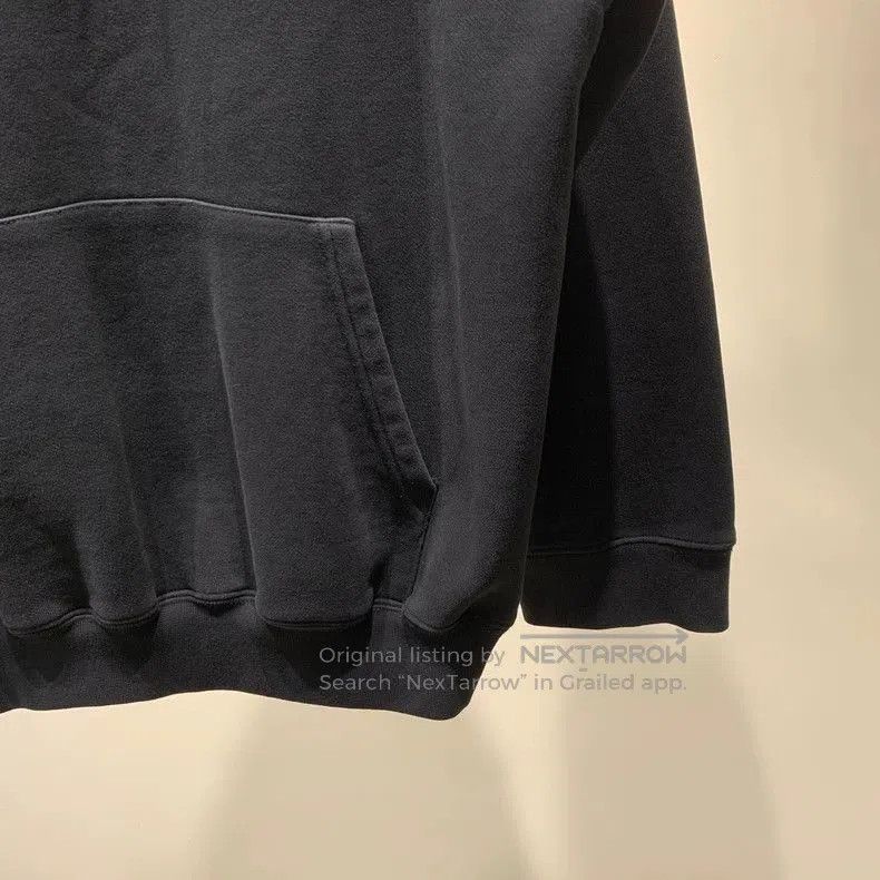 Balenciaga Balenciaga Black Logo Hoodie Sweatshirt. Size US S / EU 44-46 / 1 - 6 Thumbnail