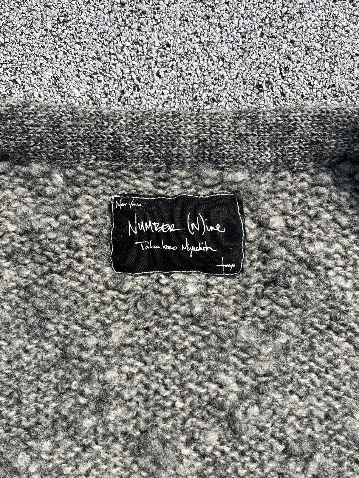 Number (N)ine AW09 Number (N)ine Wool Cardigan Size US M / EU 48-50 / 2 - 3 Thumbnail