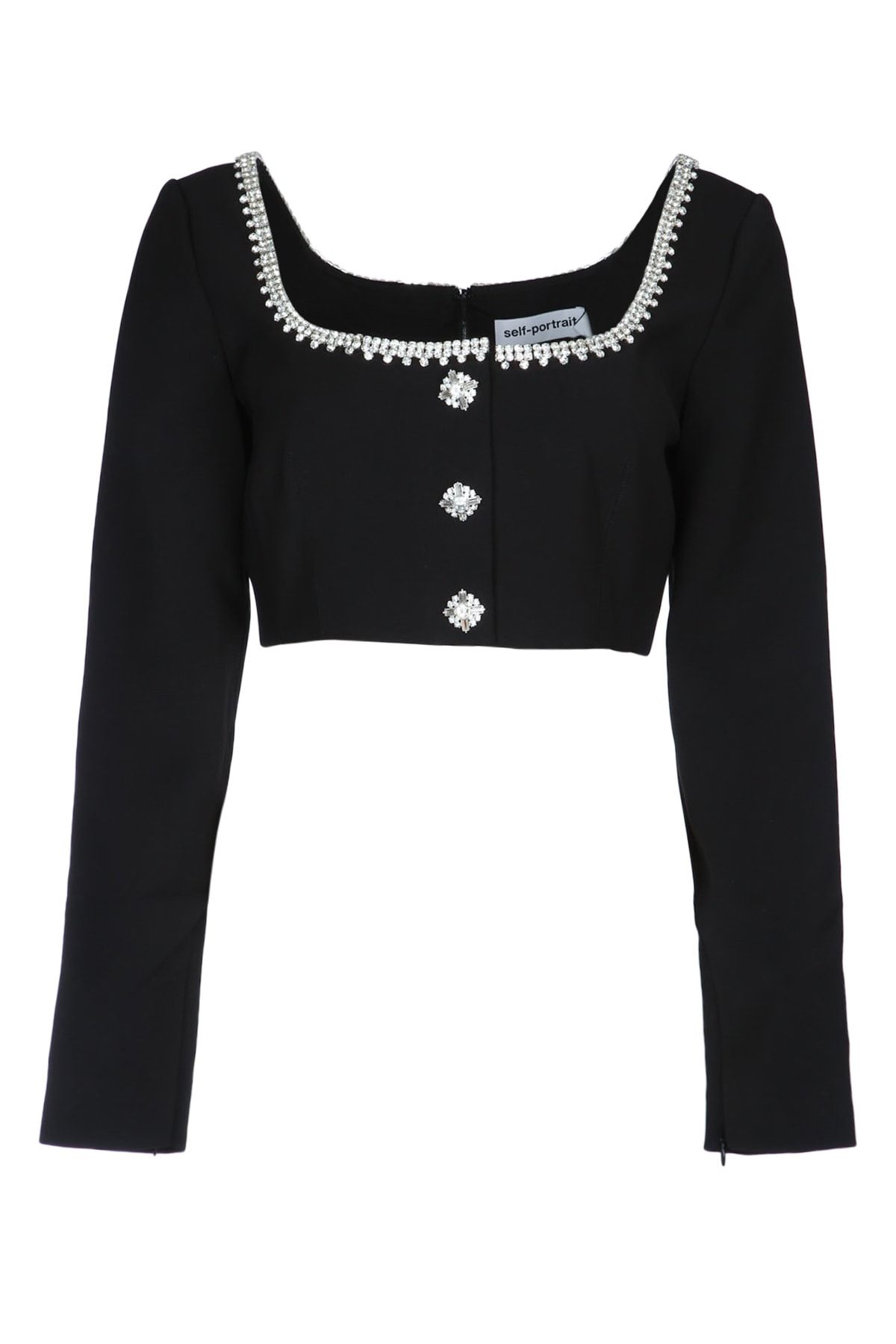 Tシャツ・カットソー SELF PORTRAIT Viscose top with lace inserts Self-Portrait Viscose Top With Lace Inserts | Grailed
