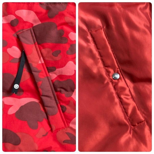 Bape 🔥Reversible🔥 BAPE Pharrell Camo Puffer Down Jacket APE NIGO Size US L / EU 52-54 / 3 - 8 Thumbnail