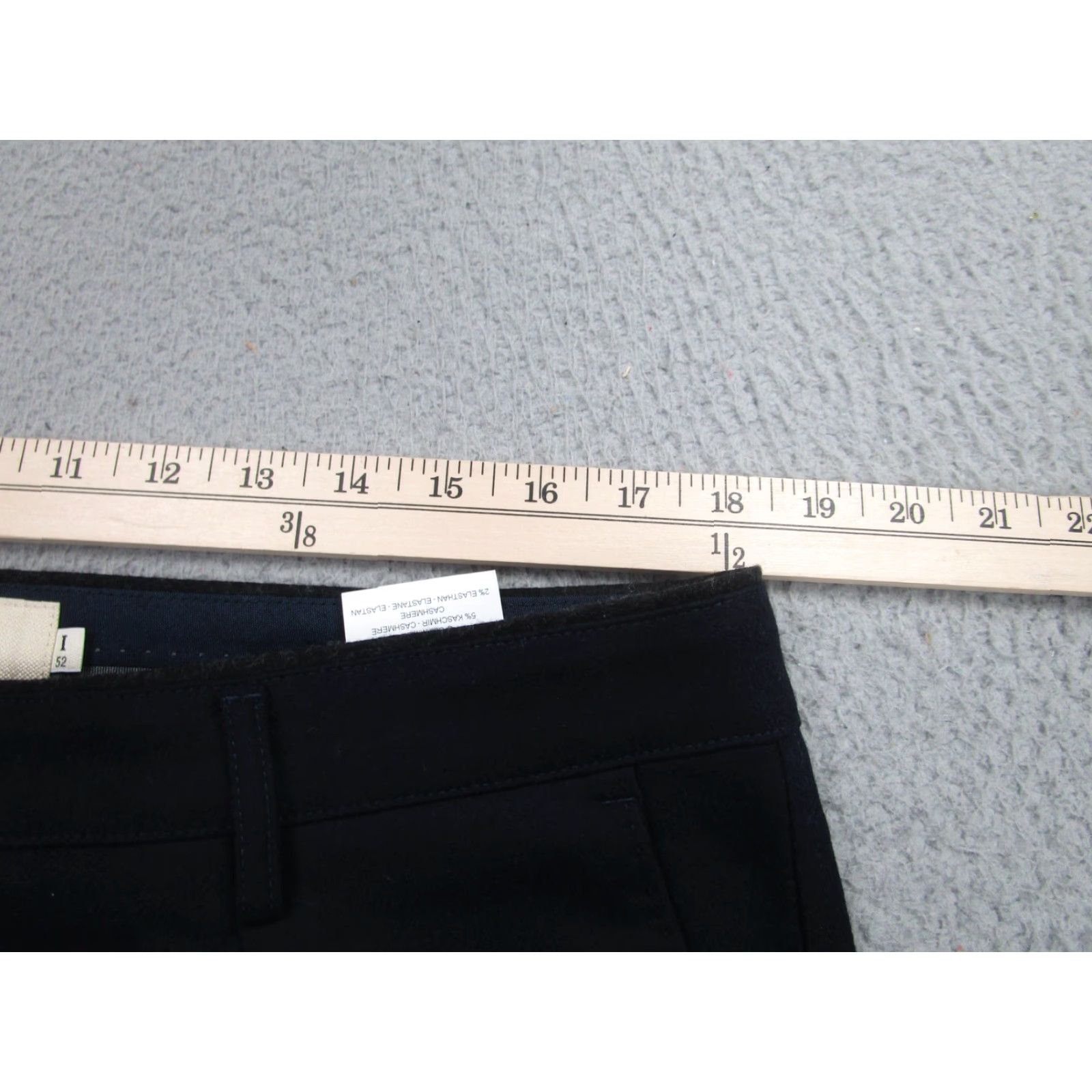 Vintage VINTAGE Weber Weber Sartoria Pants Mens 52 Navy Wool Cashmere Dress Trousers Italy Size US 36 / EU 52 - 7 Thumbnail