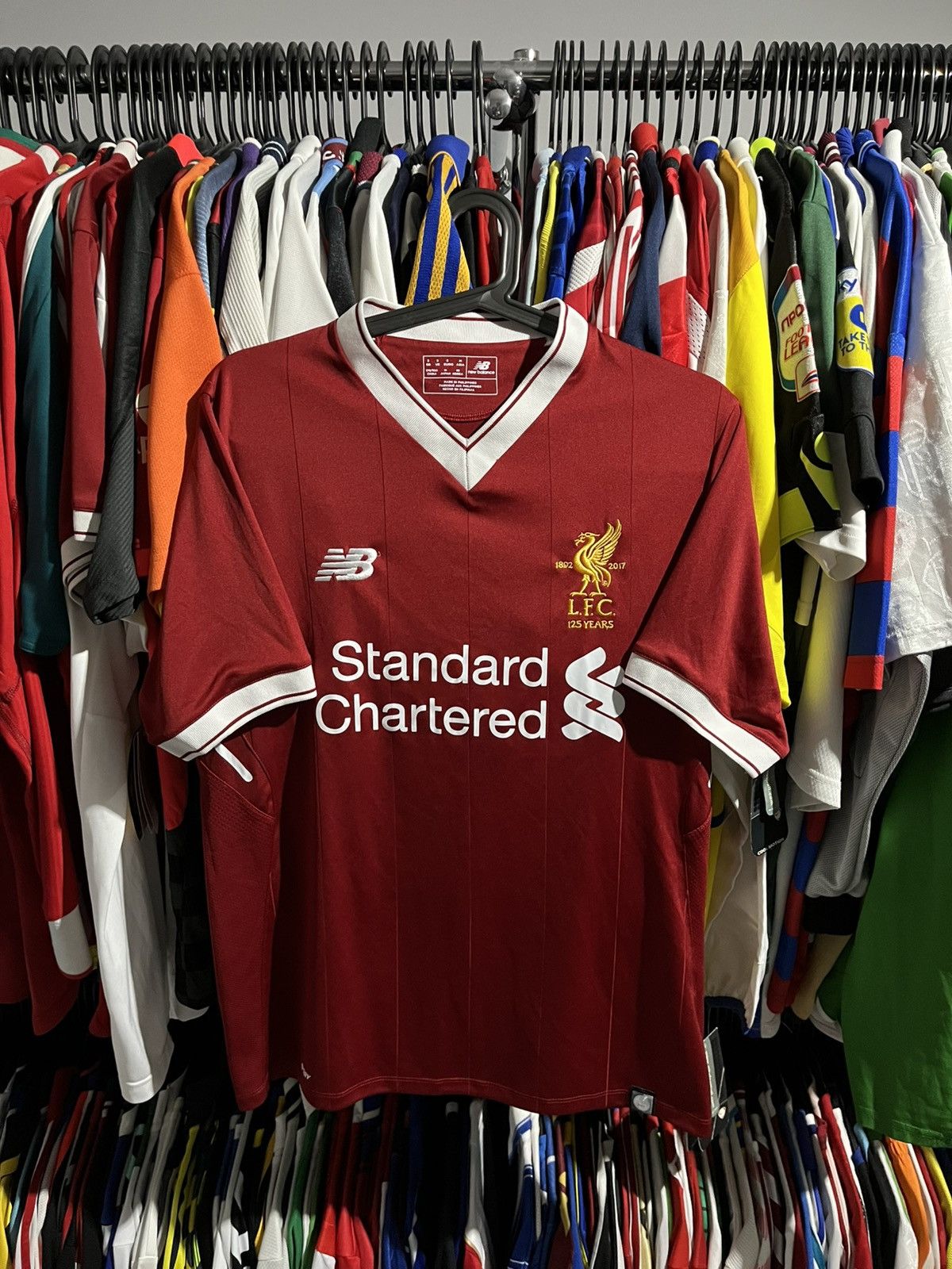 New Balance New Balance Liverpool 2017/18 Home Soccer Jersey Size US S / EU 44-46 / 1 - 1 Thumbnail