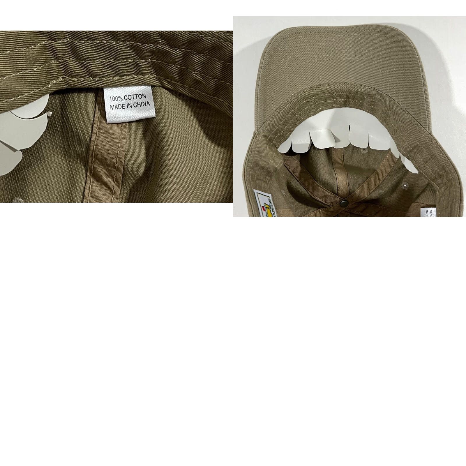 American Needle VINTAGE American Needle Strapback Hat Golf Hat Unisex Adults One Size Tan 2006 Masters Augusta National Cotton Adjustable Sports Golf Mens Women Size ONE SIZE - 9 Thumbnail