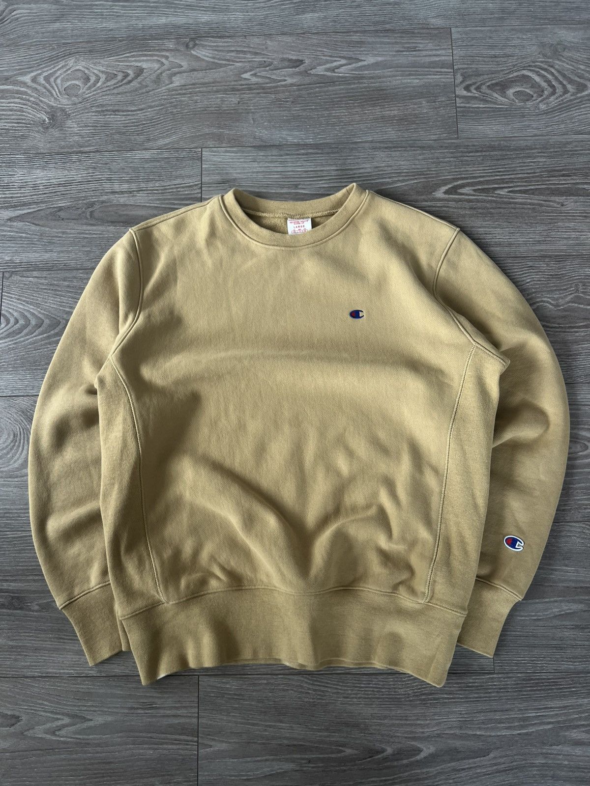 Champion × Japanese Brand × Other ‼️Champion Knit Logo Heavy Cotton Crew neck Sweatshirt‼️ Size US L / EU 52-54 / 3 - 9 Thumbnail