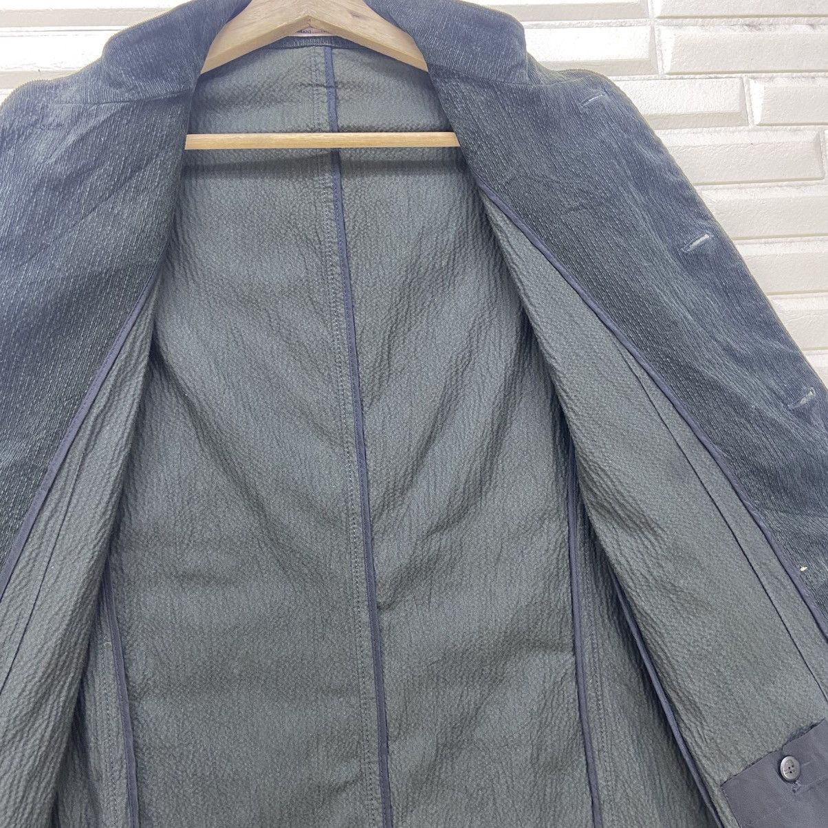 Armani Collezioni Made in Bulgaria Armani Collezioni Mandarin Collar Coat Size US XS / EU 42 / 0 - 11 Thumbnail