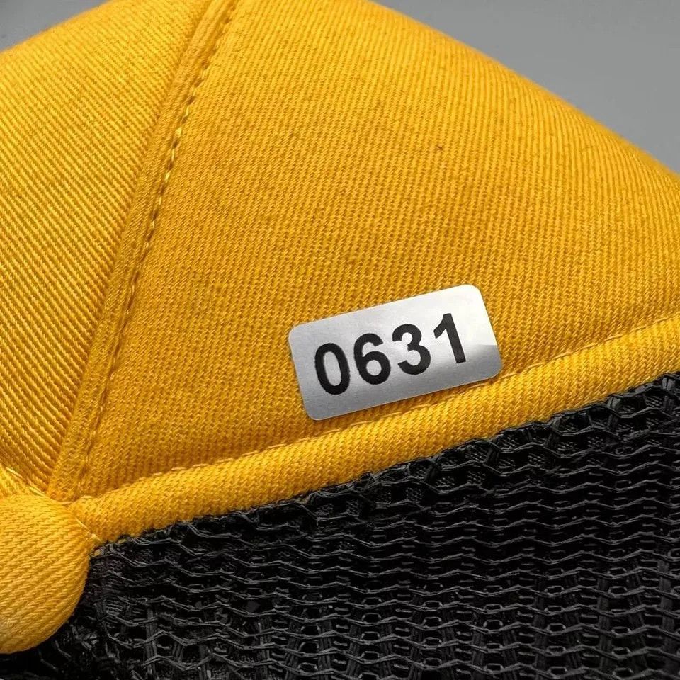 Vans Vans Off The Wall Trucker Hat Men Yellow Black Snap Back Cap Size ONE SIZE - 8 Thumbnail