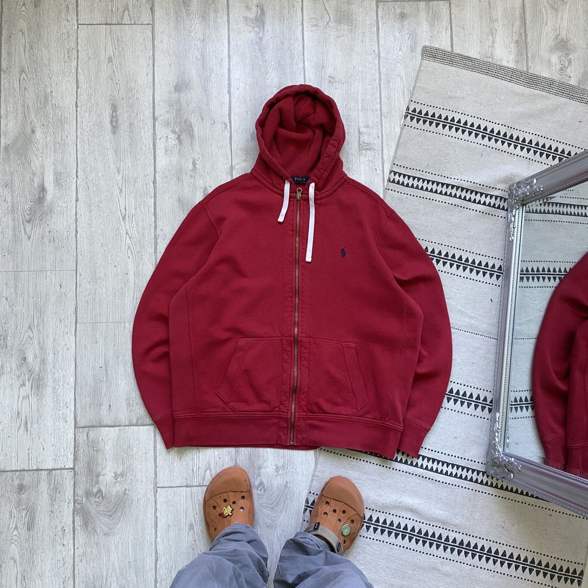 Polo Ralph Lauren 🌶️ Vintage Polo Ralph Lauren zip hoodie heavy Y2K Size US XL / EU 56 / 4 - 1 Thumbnail