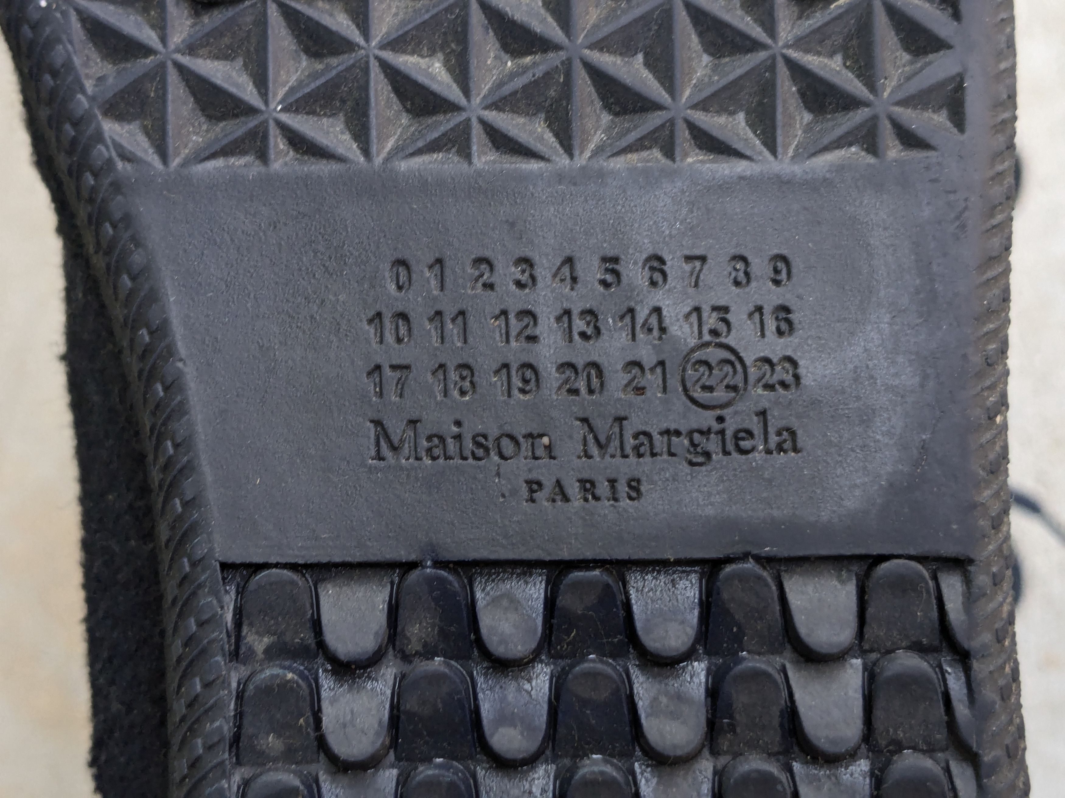 Maison Margiela Maison Margiela Future Navy Blue Wool 9 42 High Tops Size US 9 / EU 42 - 21 Thumbnail