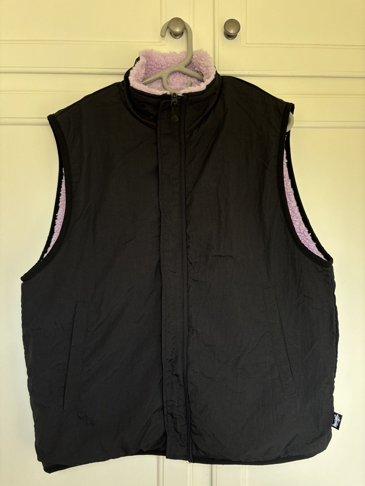 Stussy Stussy Sherpa Reversible Vest 'Lavender' Size US M / EU 48-50 / 2 - 4 Thumbnail