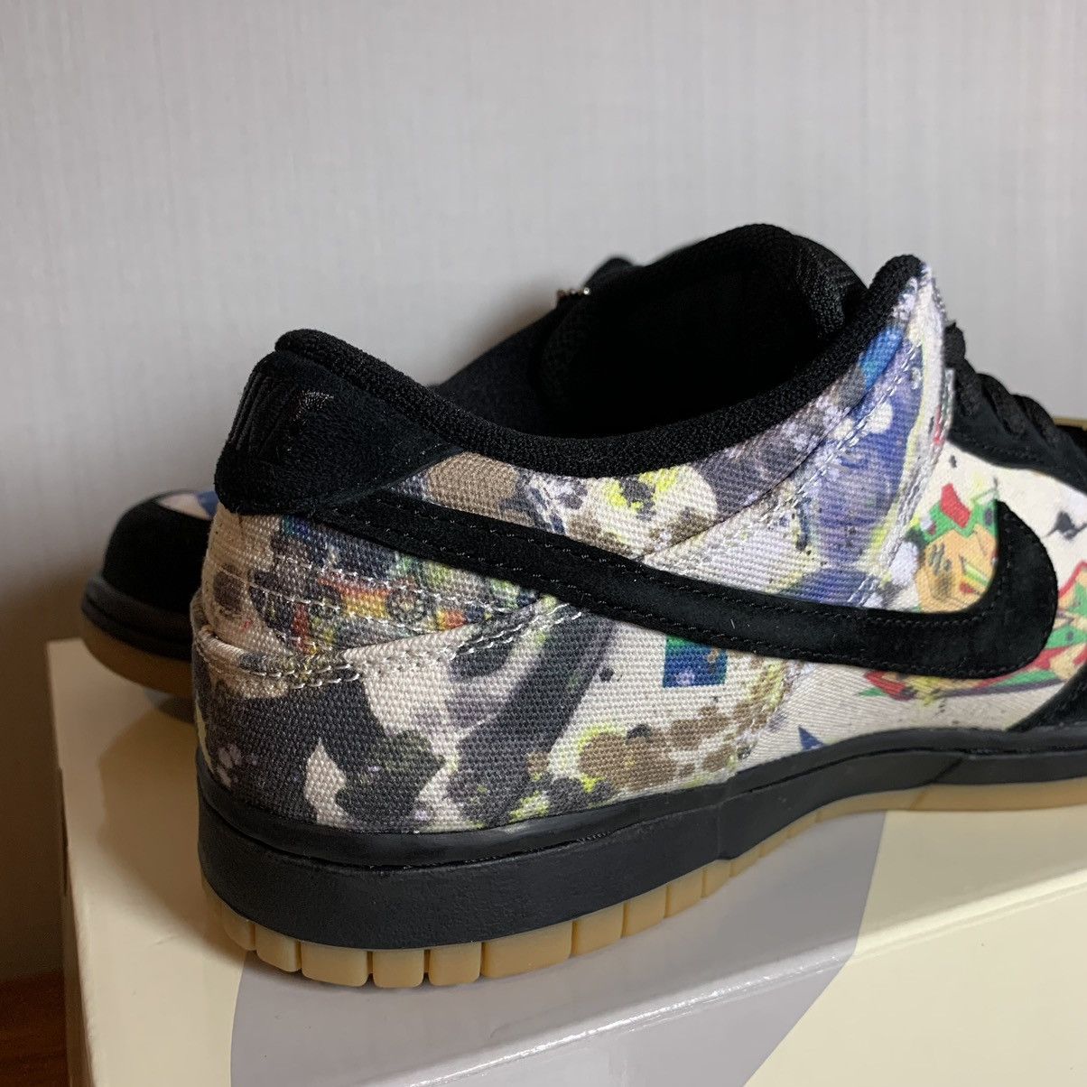 Nike × Supreme Supreme Nike SB Dunk Low Rammellzee Size US 10.5 / EU 43-44 - 14 Thumbnail