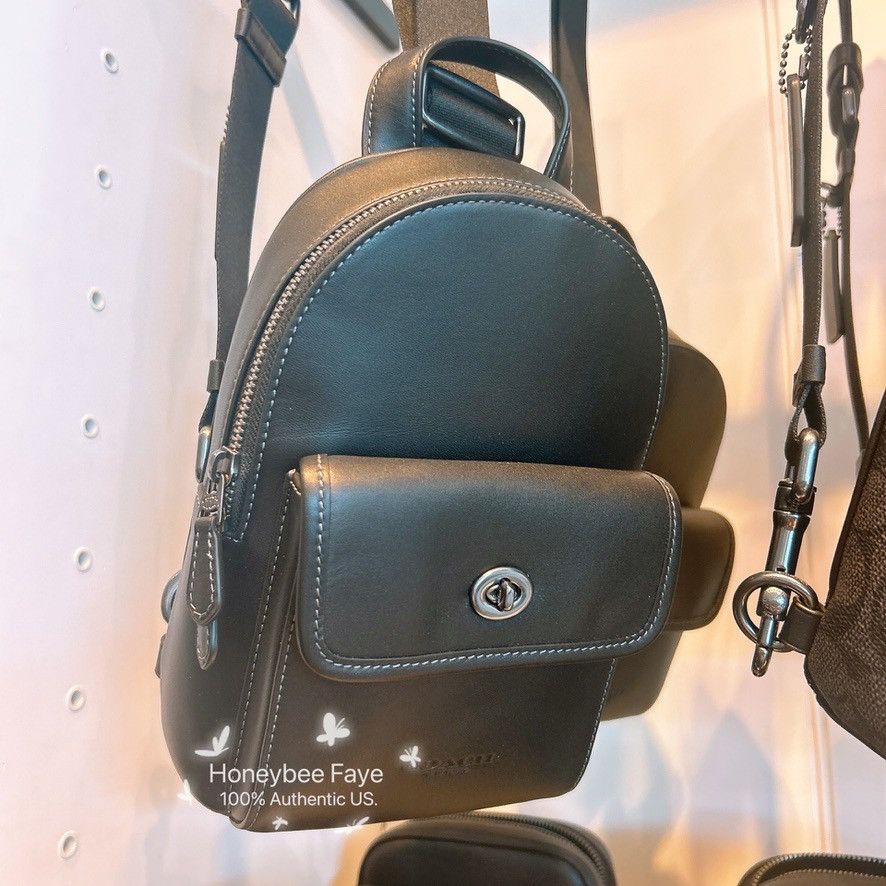 Coach Small Turnlock Sling Pack CAJ28 Size ONE SIZE - 3 Thumbnail