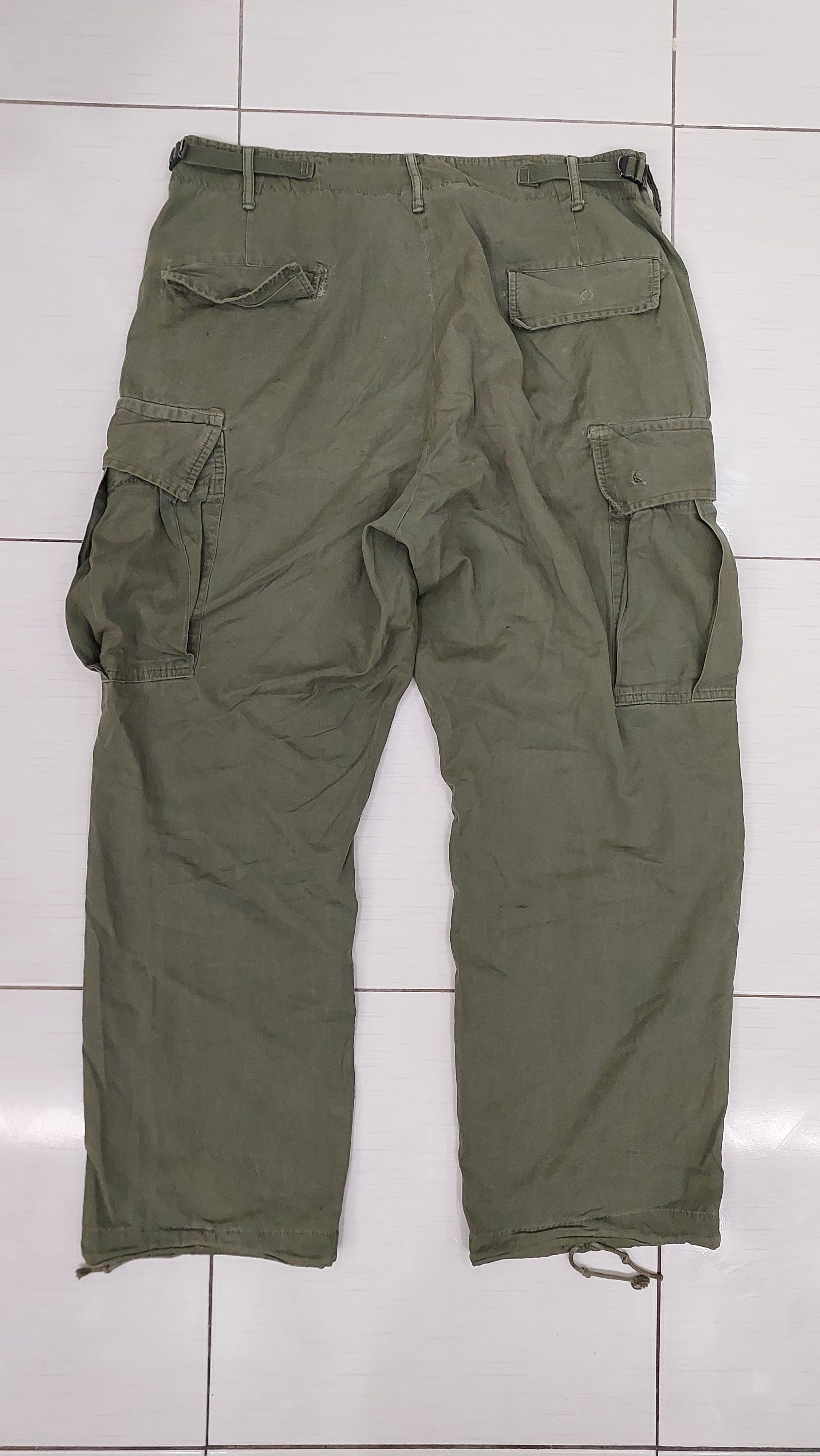 Vintage VINTAGE 60s OG 107 POPLIN ARMY PANT Size US 34 / EU 50 - 2 Thumbnail