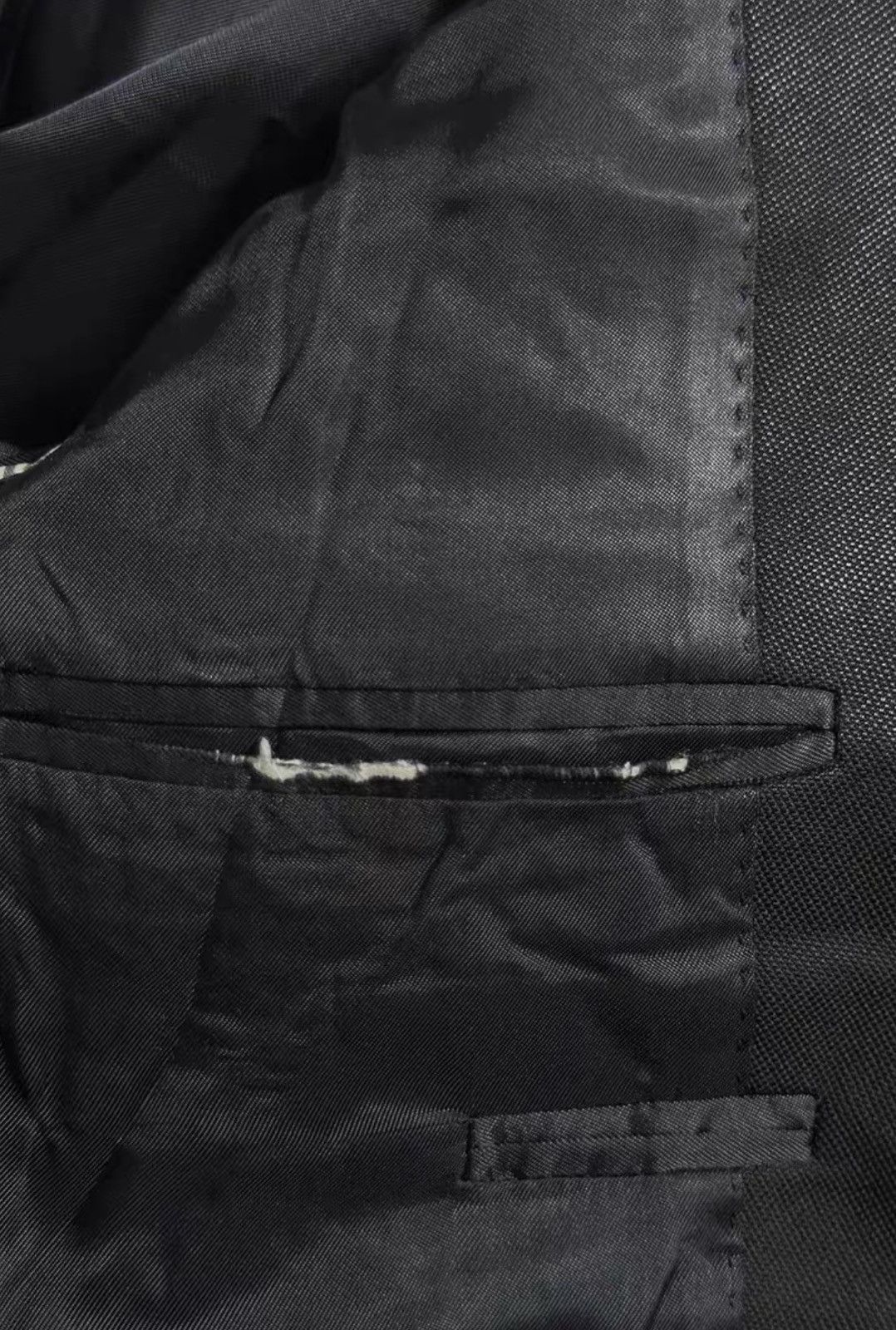 Celine Celine Women’s Black Basic Suit Jacket – Wool Blazer Size S / US 4 / IT 40 - 8 Thumbnail